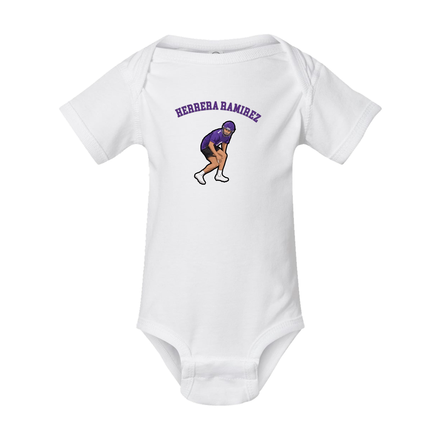 Baby Onesie — Shirsey Arch in White