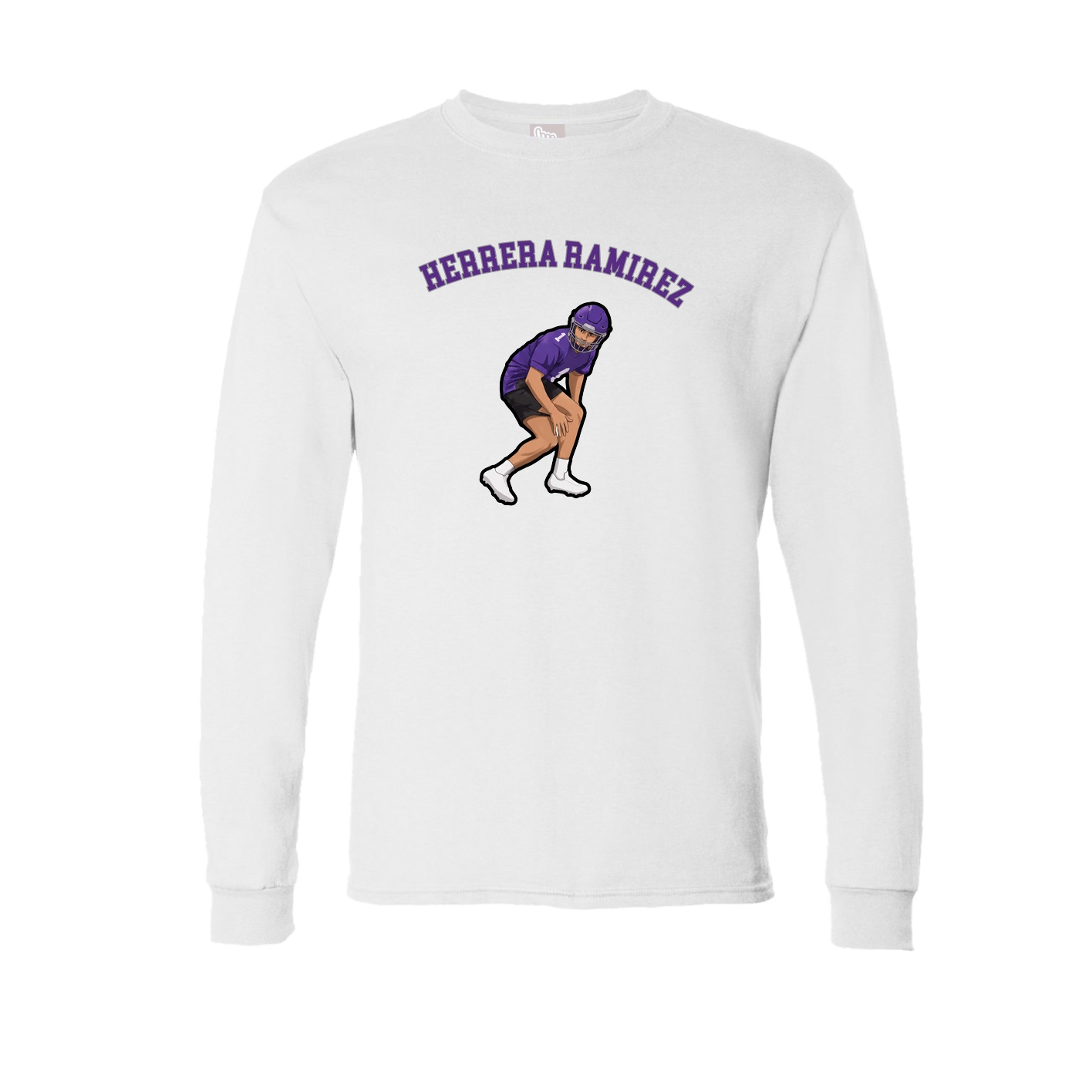 Long Sleeve Tee — Shirsey Arch in White