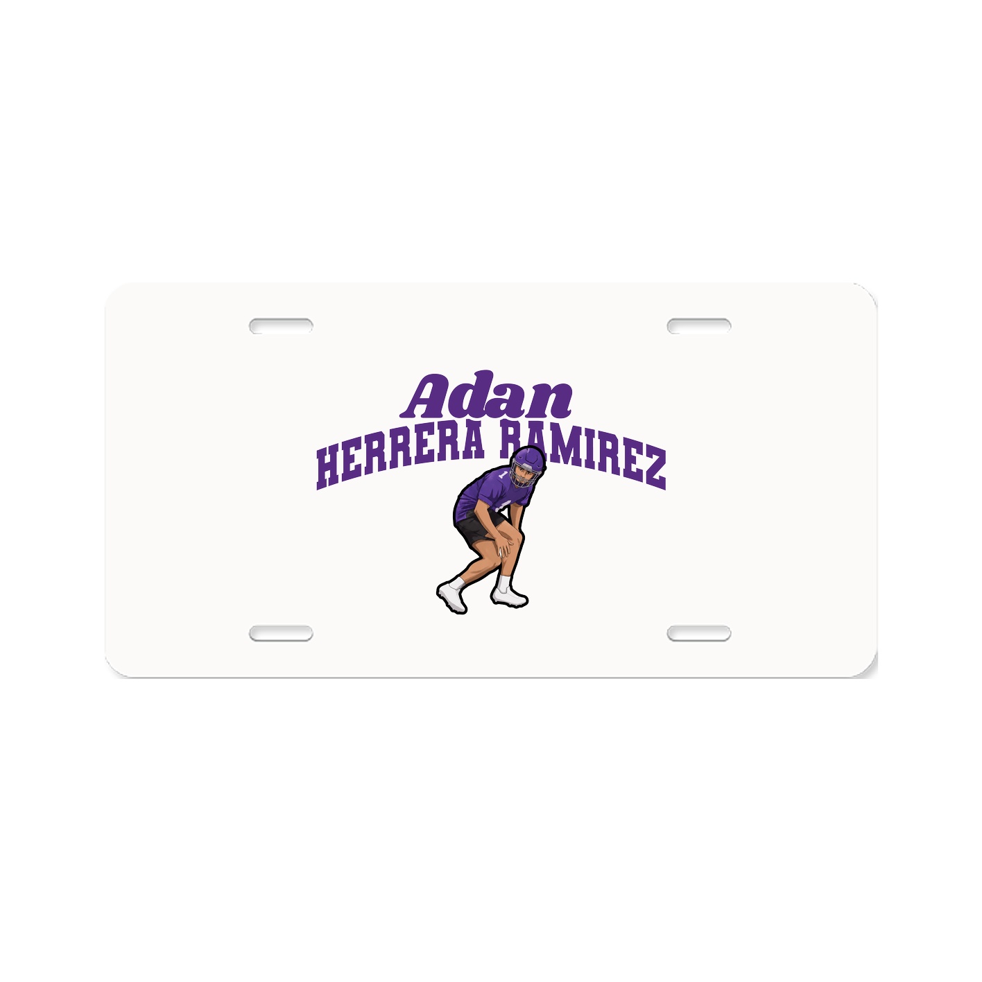 License Plate — Signature Arch in Classic