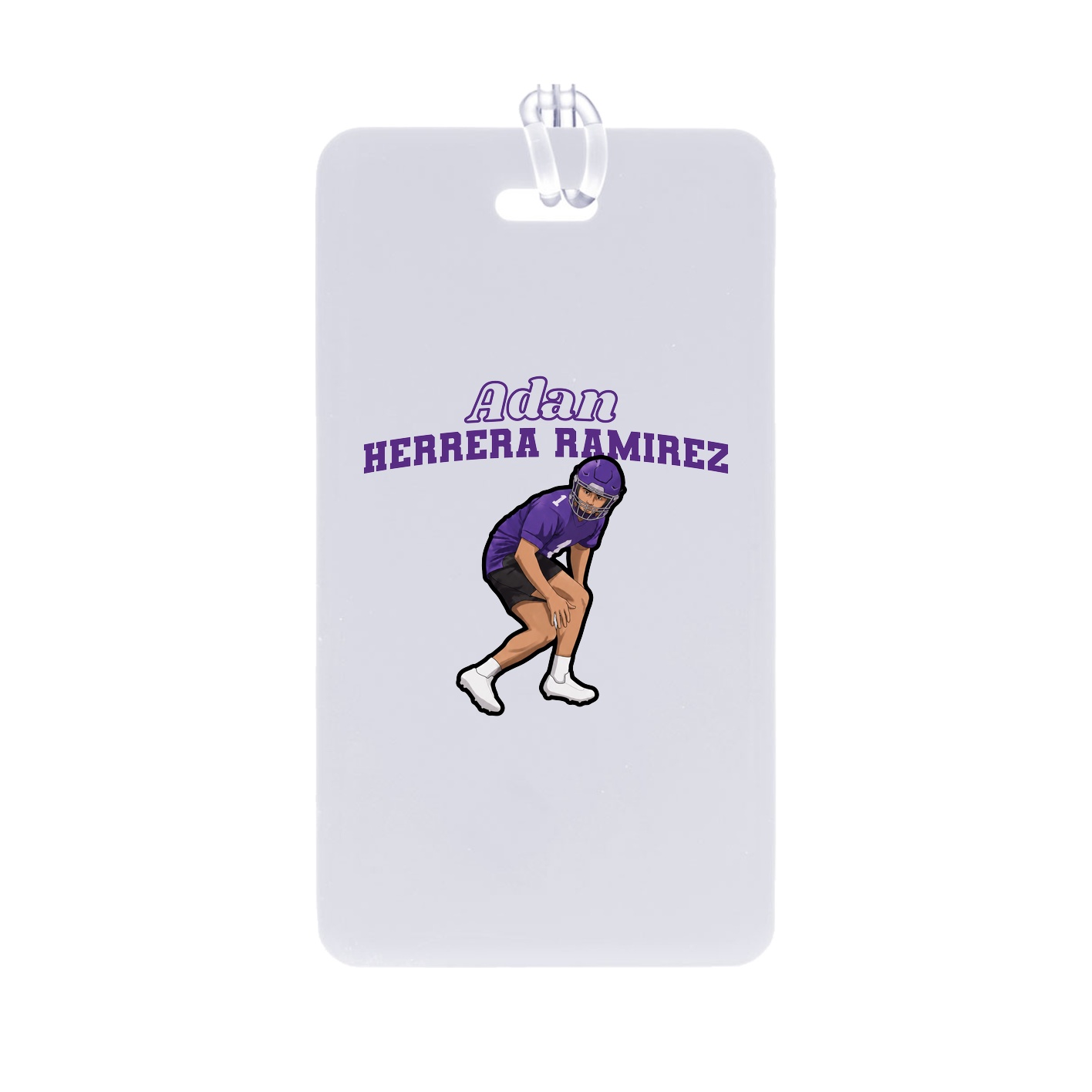 Bag Tag — Name Arch in Classic