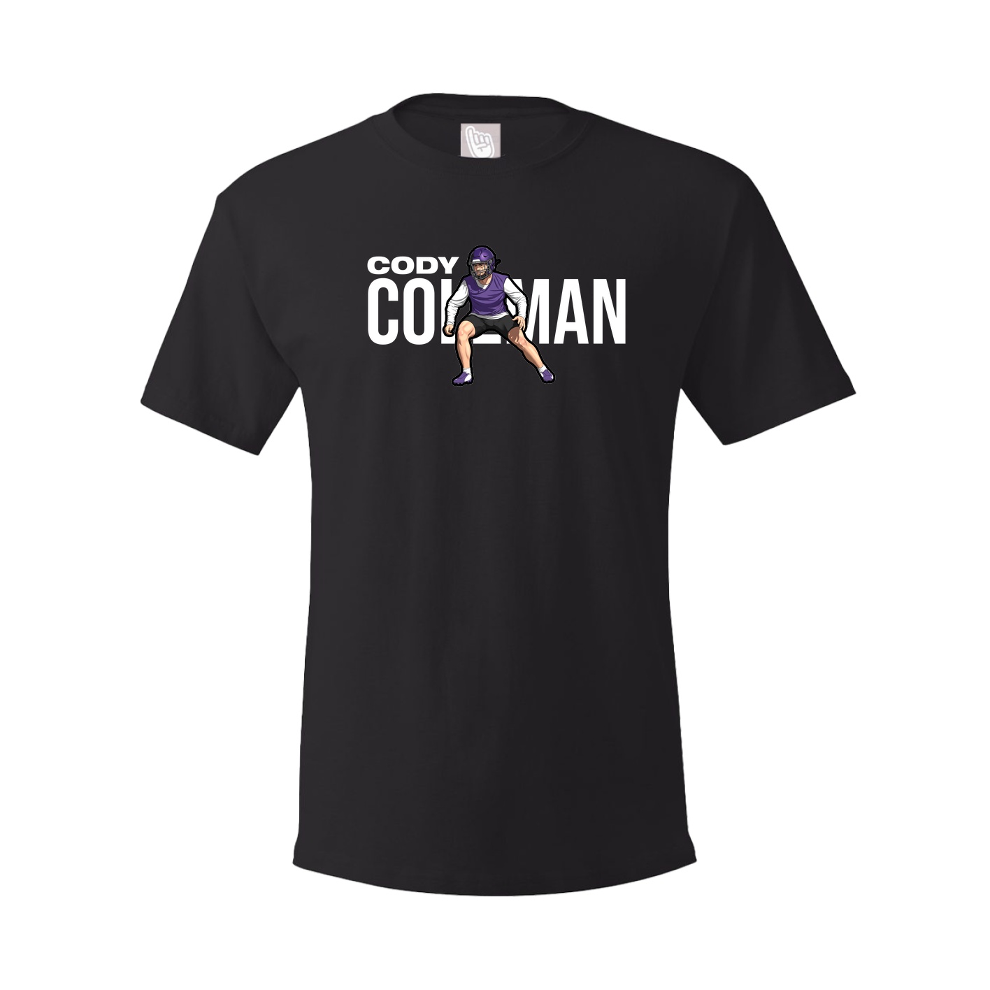 Tee — Player Name in Black