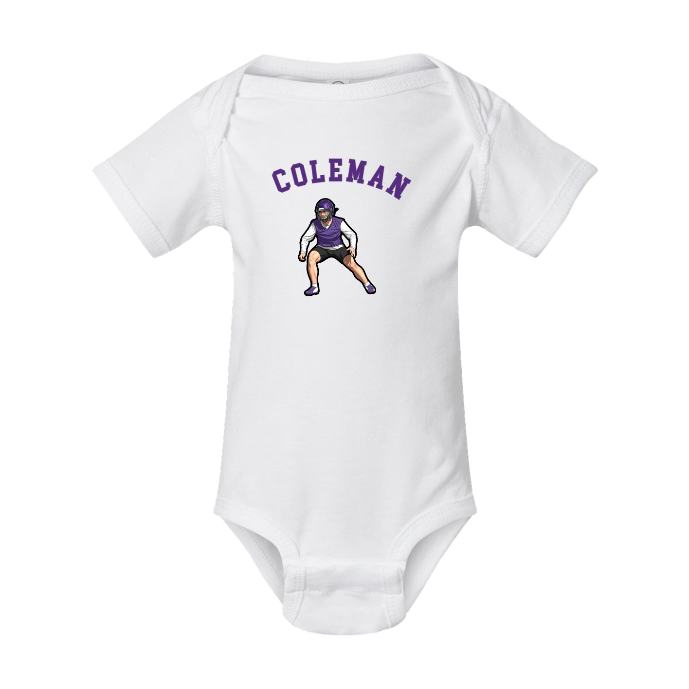 Baby Onesie — Shirsey Arch in White