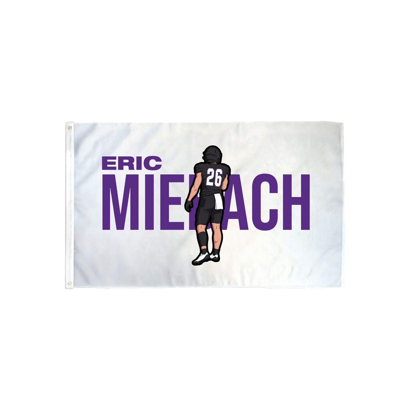 3x5 Flag — Player Name in Classic