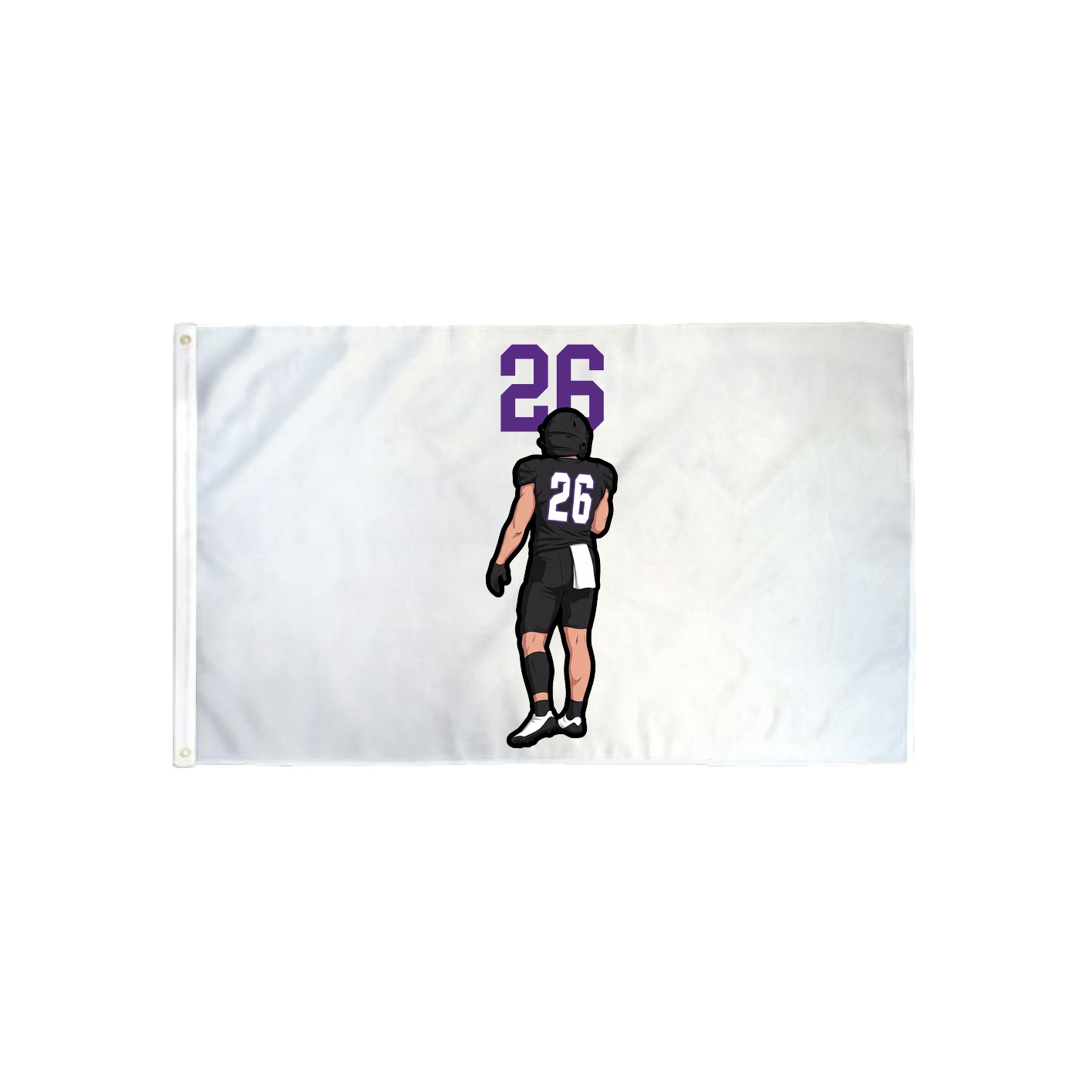 3x5 Flag — Number Top in Classic