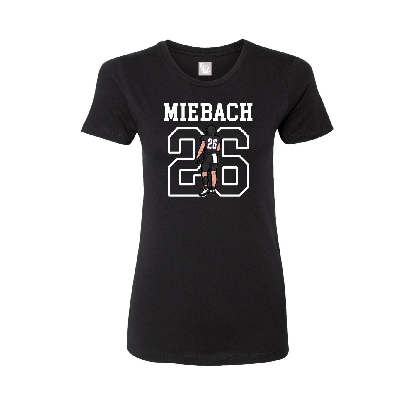 Fitted Women's Tee — Shirsey in Black