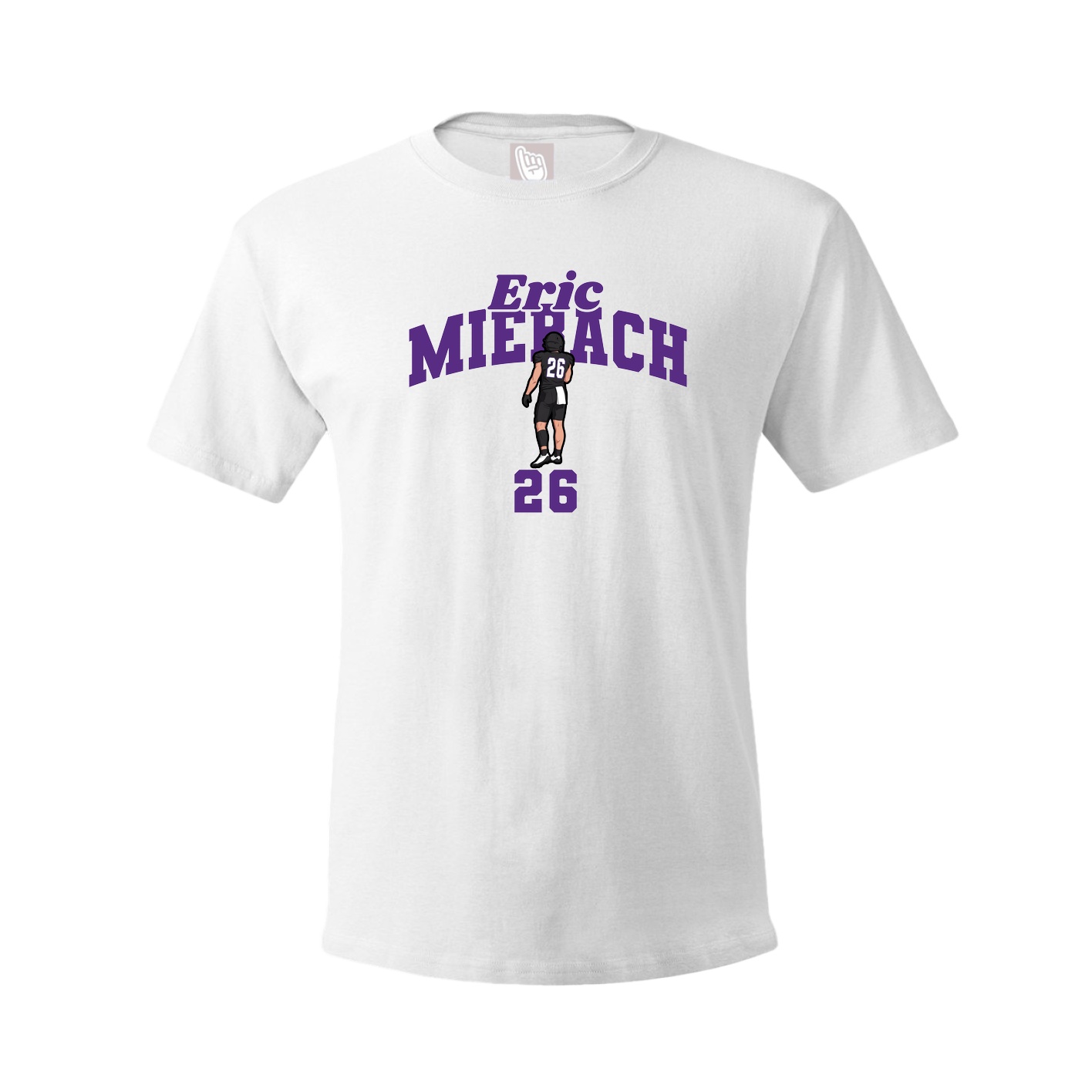 Youth Tee — Signature Arch in White