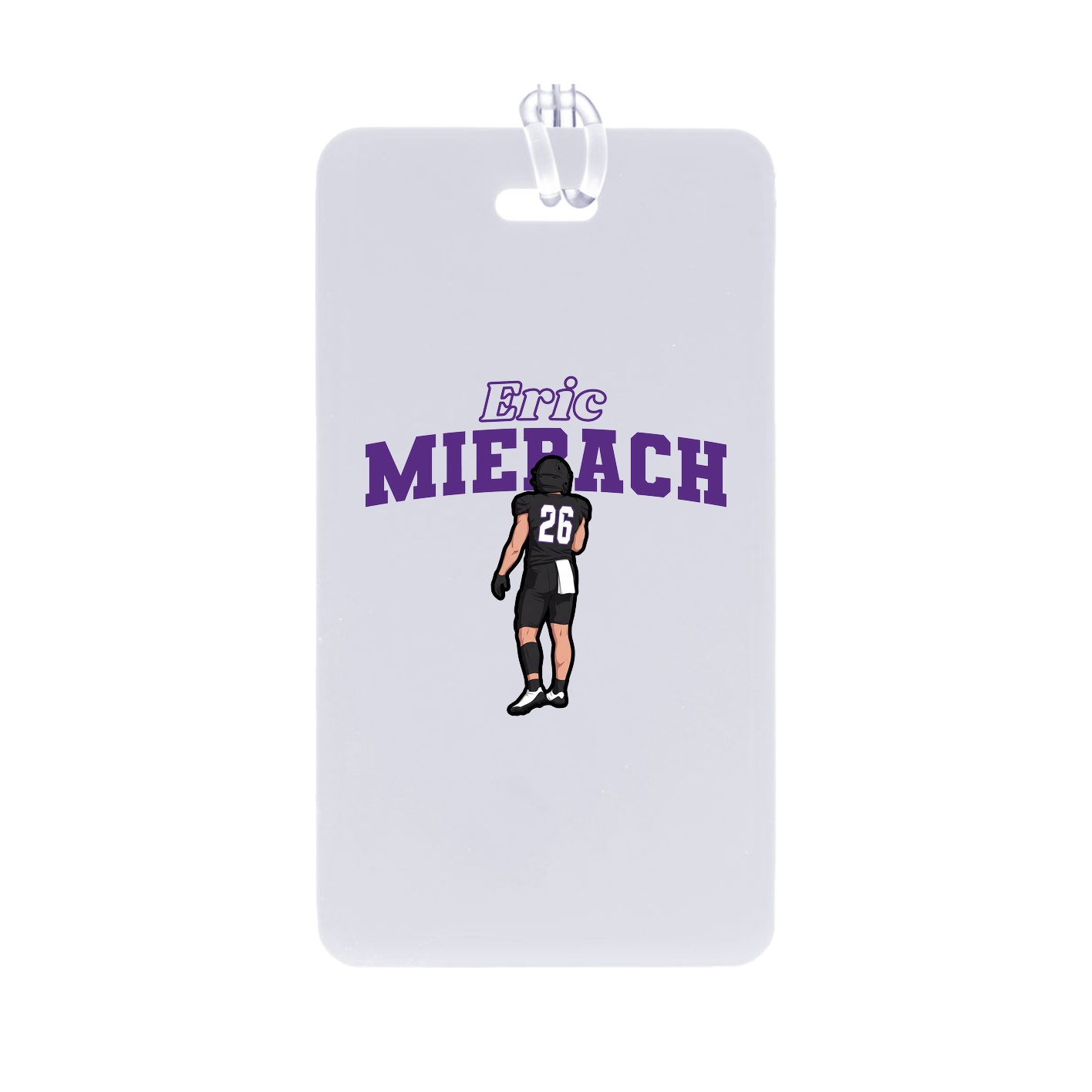 Bag Tag — Name Arch in Classic