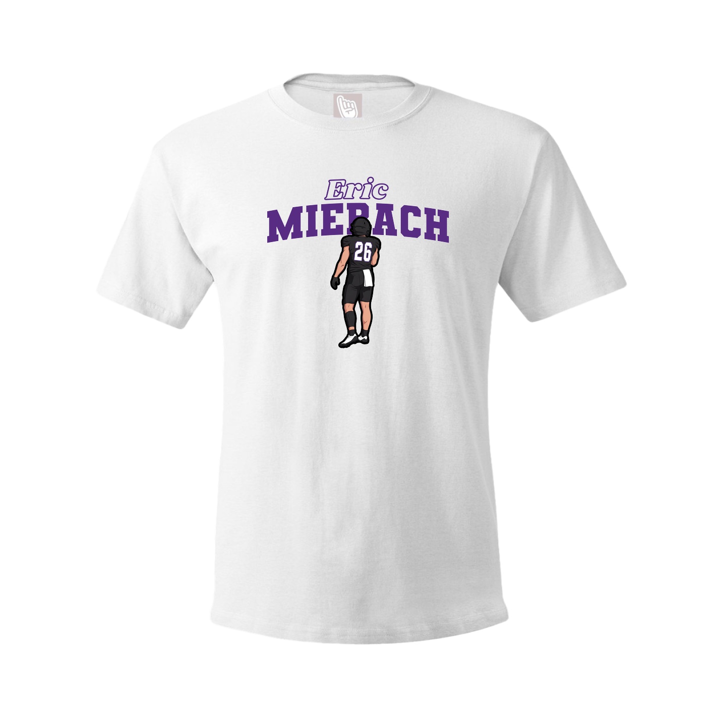 Tee — Name Arch in White