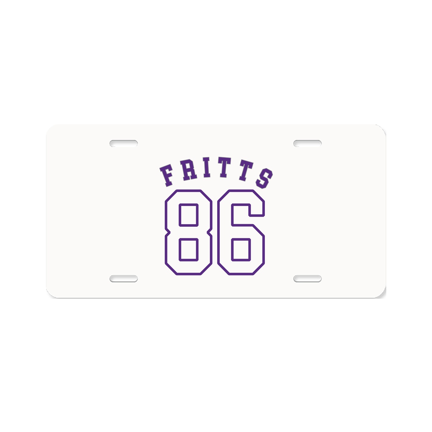 License Plate — Shirsey Arch in Classic