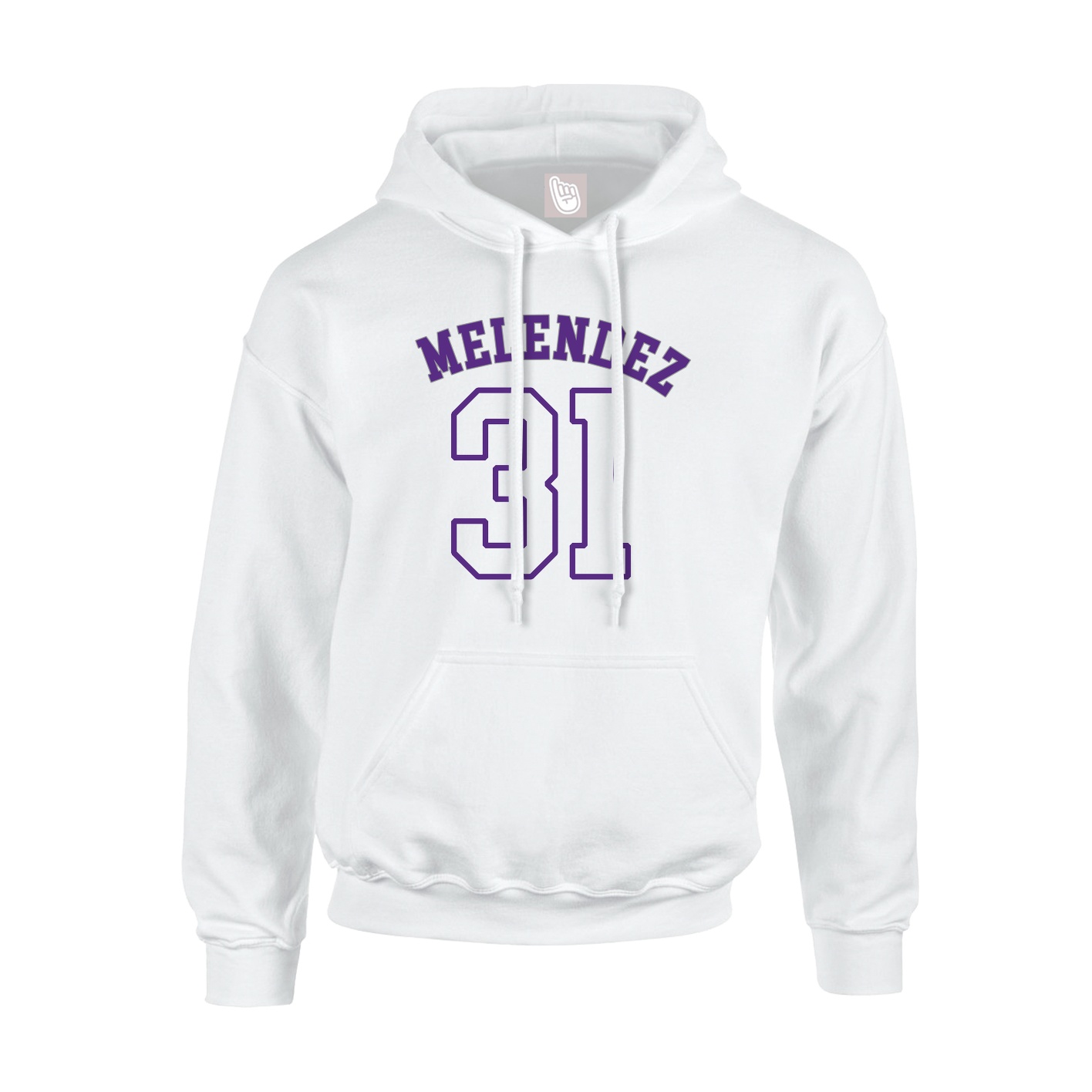Hoodie — Shirsey Arch in White
