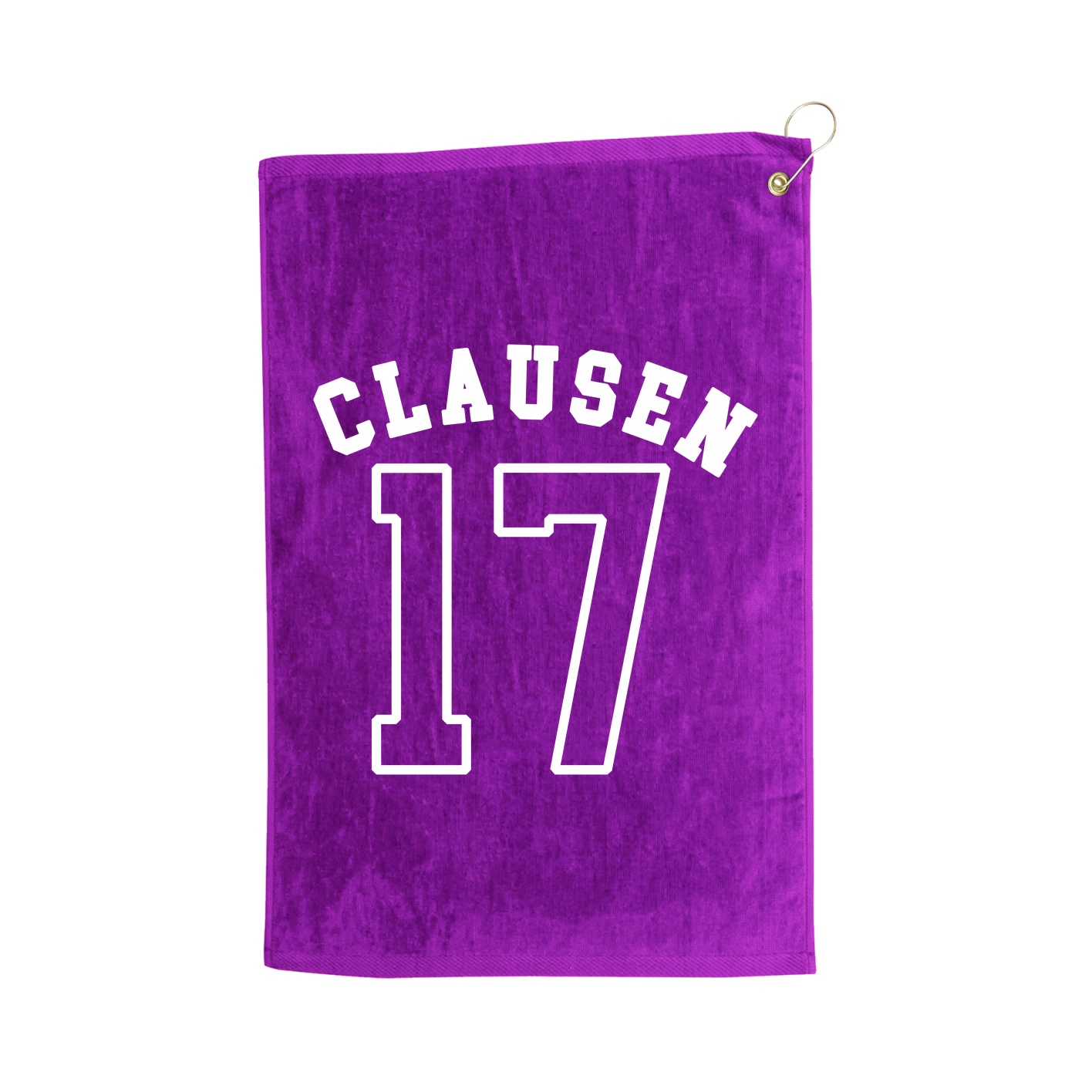 Golf Towel — Shirsey Arch in Purple