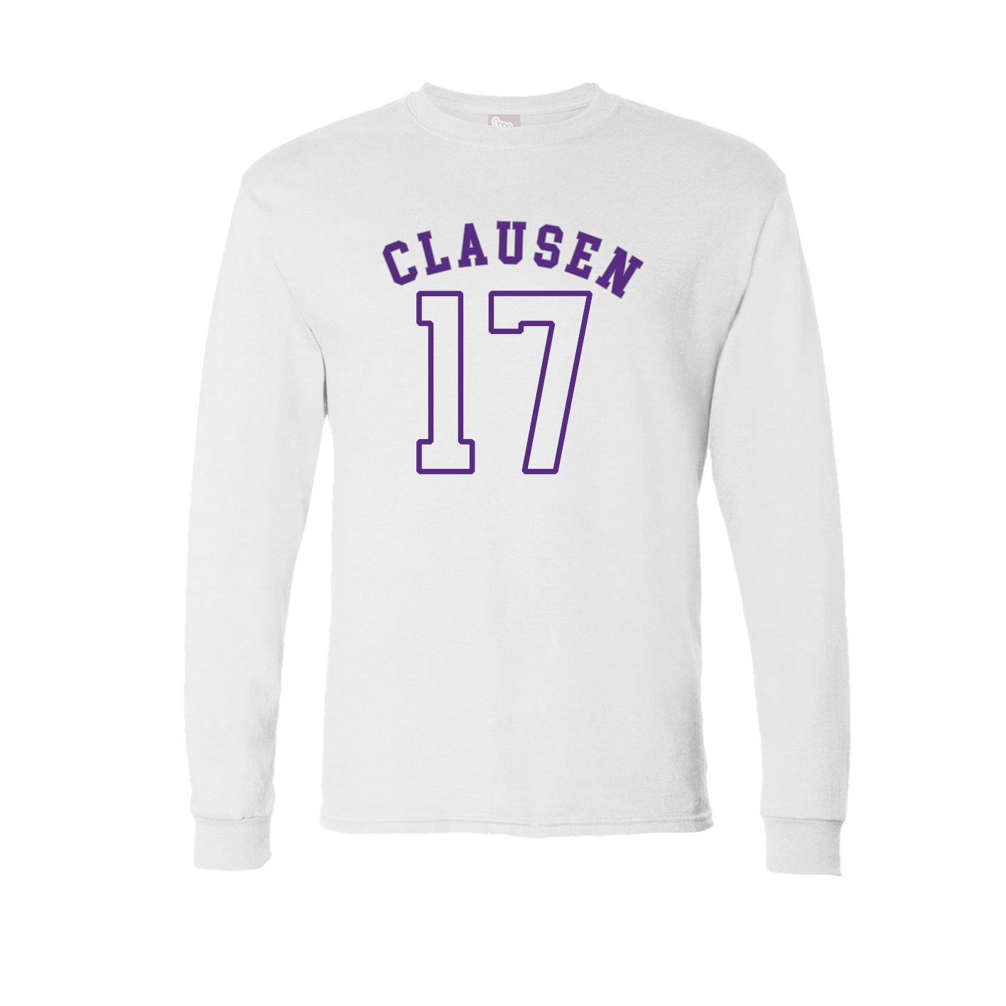 Long Sleeve Tee — Shirsey Arch in White