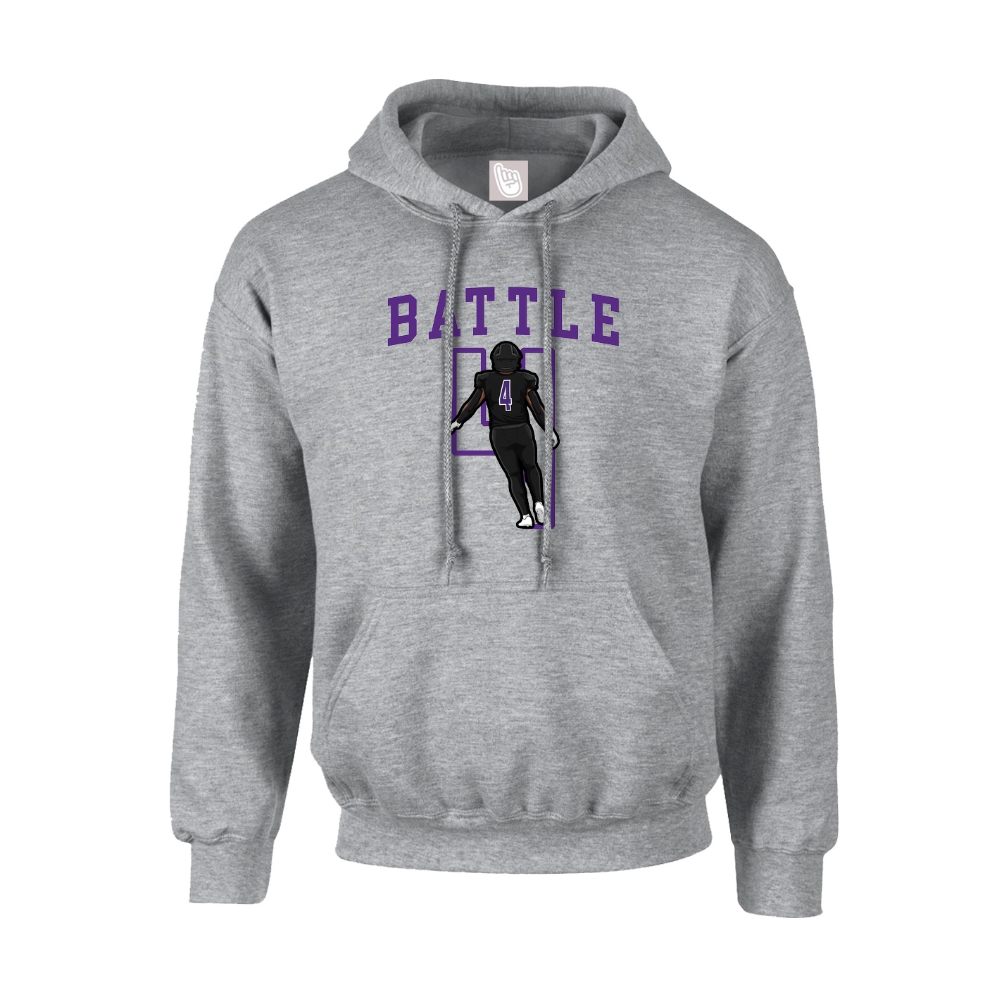 Hoodie — Shirsey in Grey