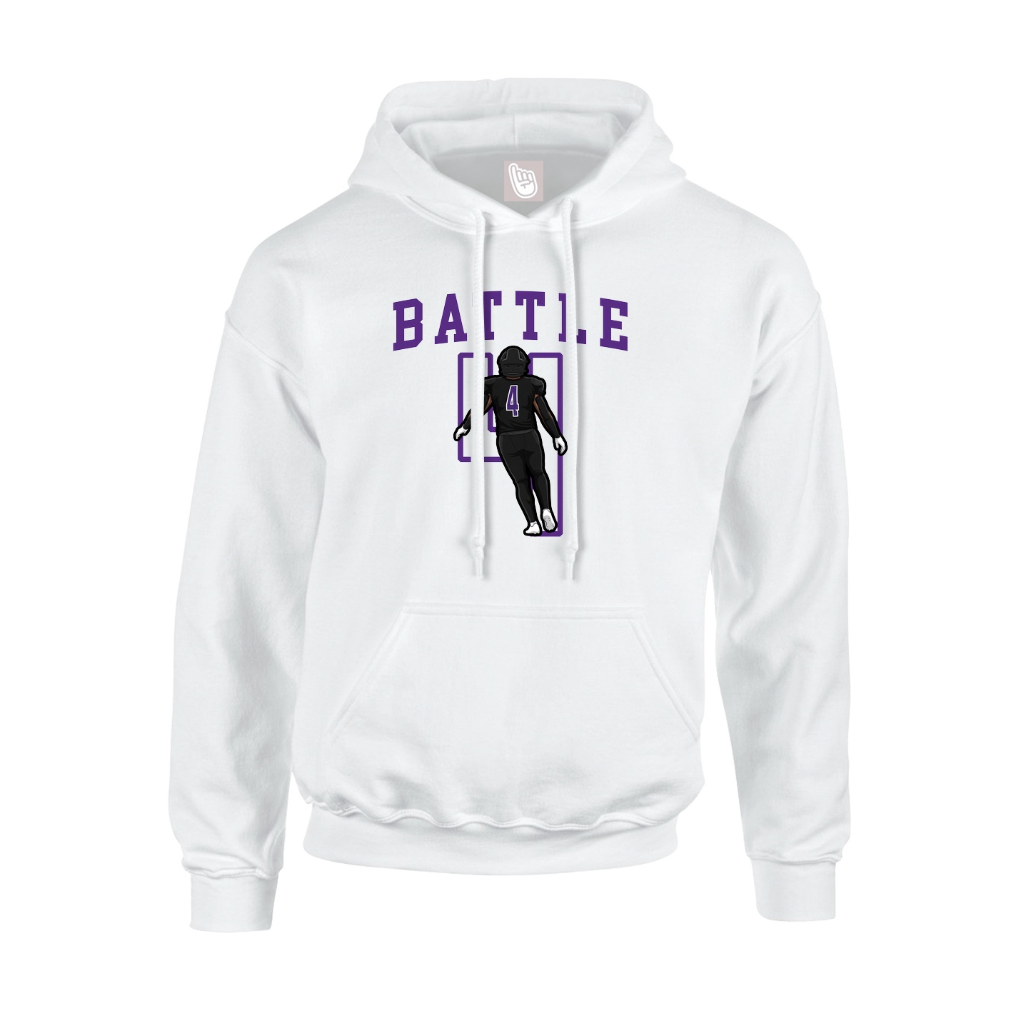 Youth Hoodie — Shirsey in White