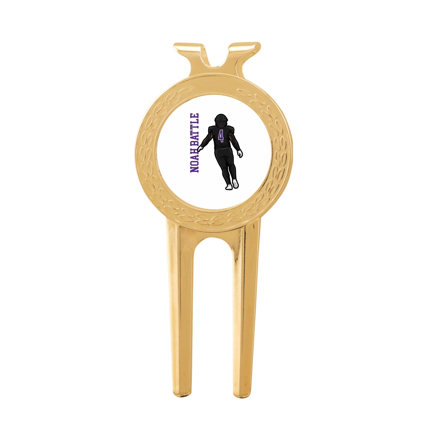 Divot Tool with Ball Marker — Name Vertical in Classic