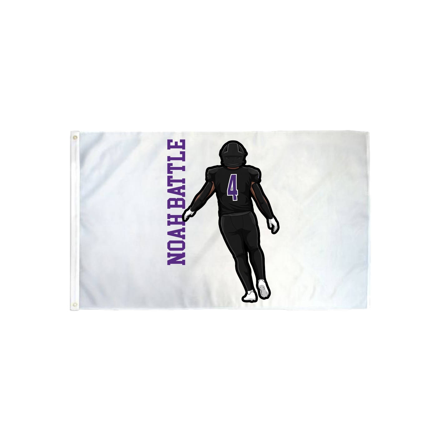 3x5 Flag — Name Vertical in Classic