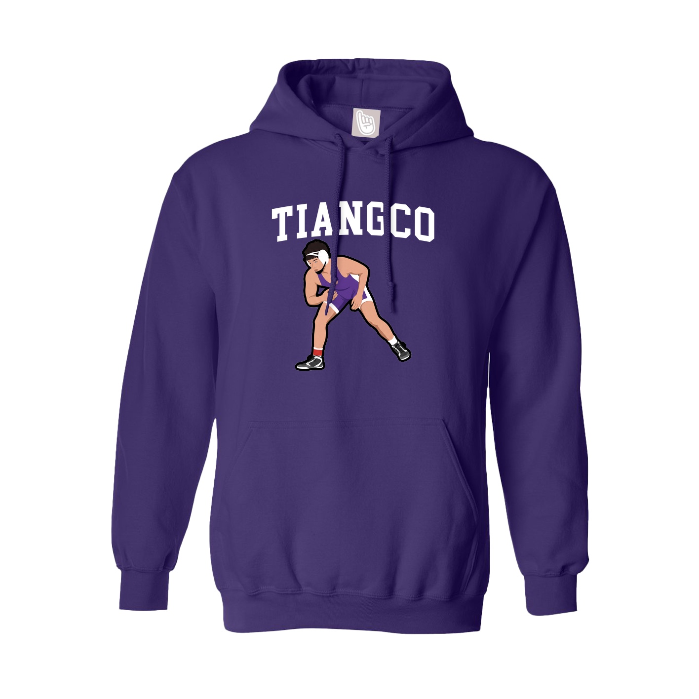 Hoodie — Shirsey in Purple