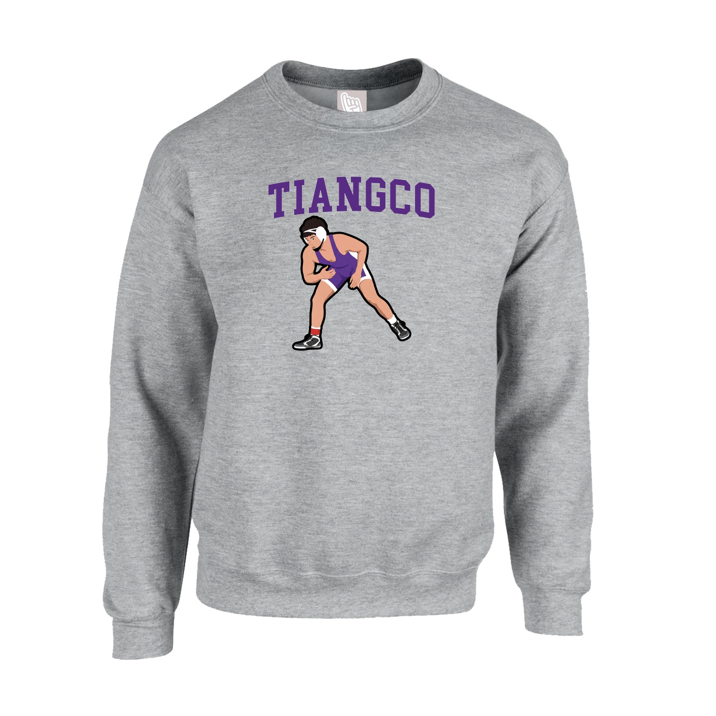 Fleece Crew — Shirsey in Grey