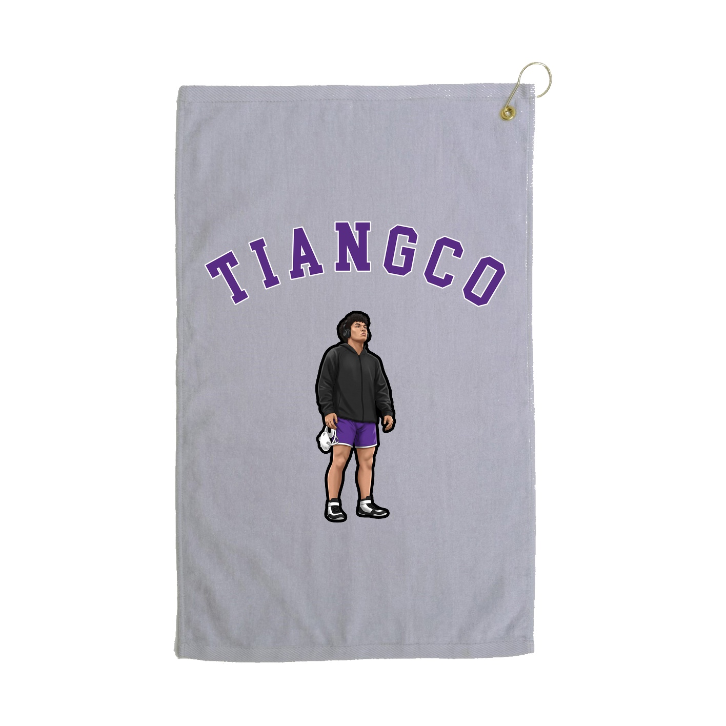 Golf Towel — Shirsey Arch in Grey