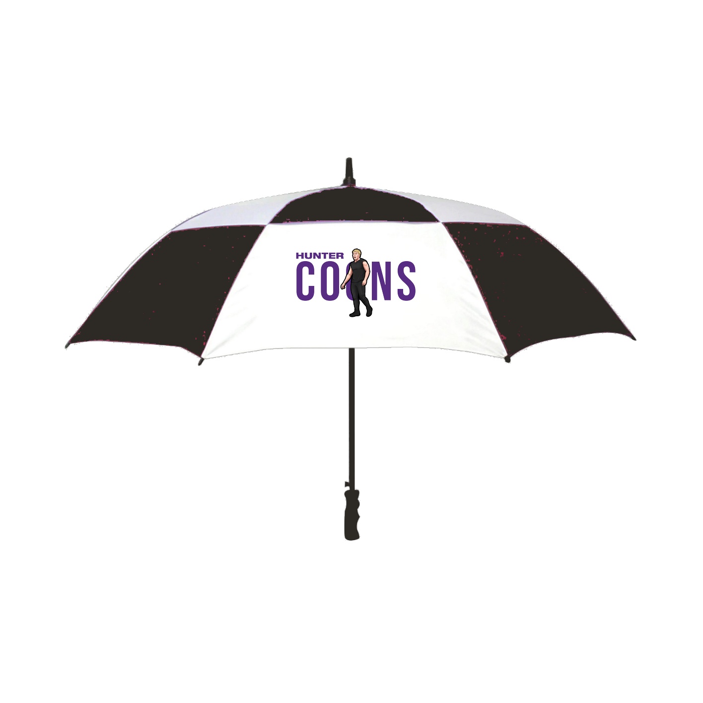 Golf Umbrella — Player Name in Black