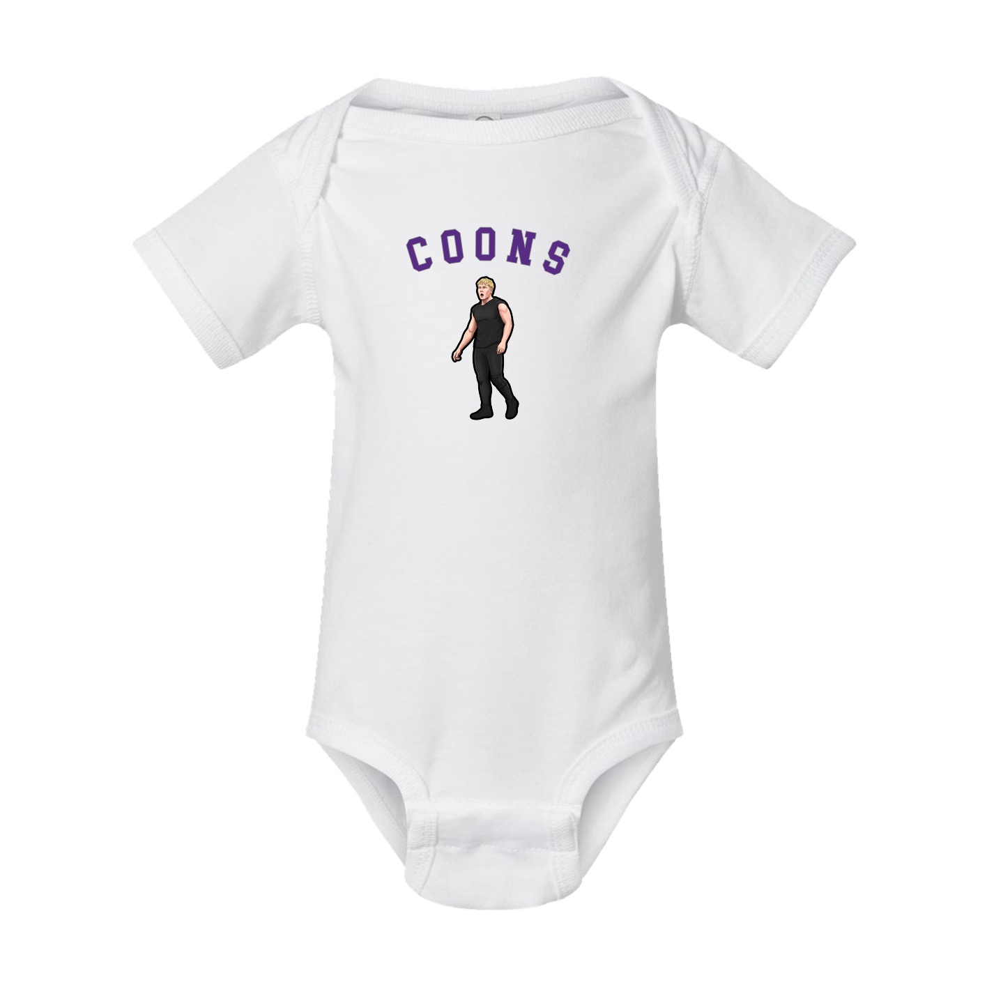 Baby Onesie — Shirsey Arch in White