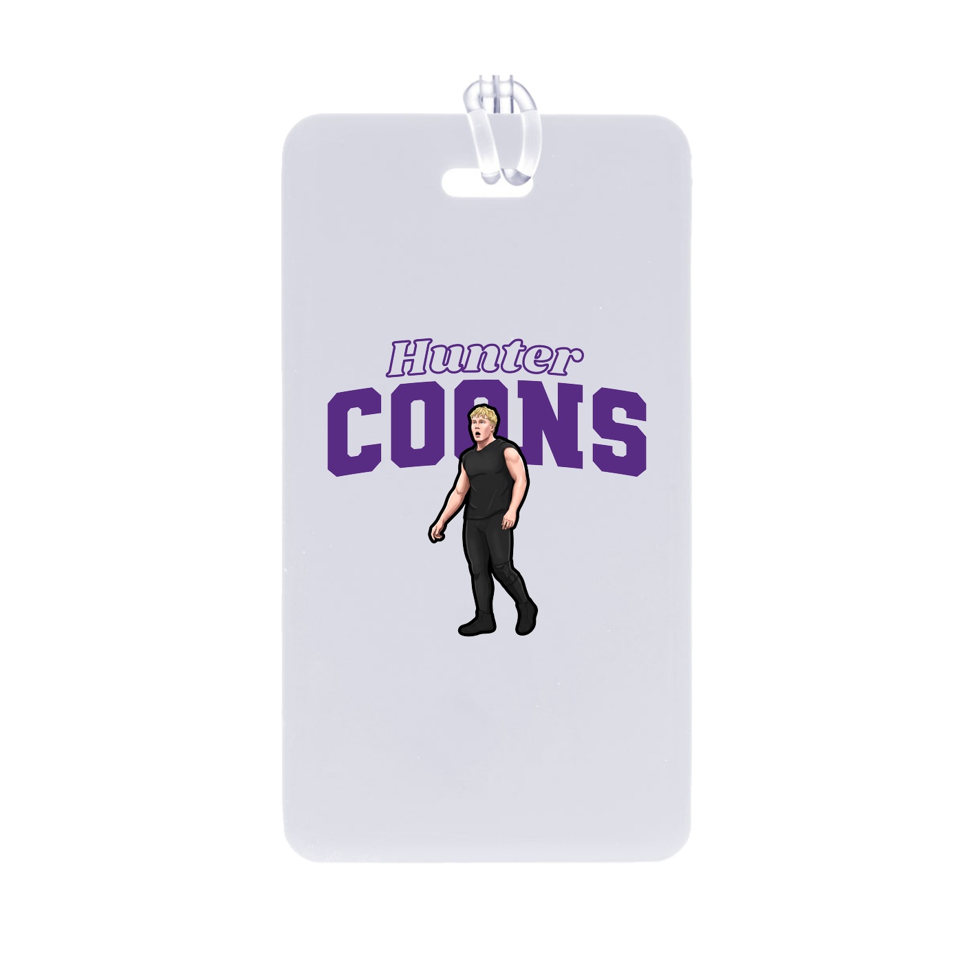 Bag Tag — Name Arch in Classic