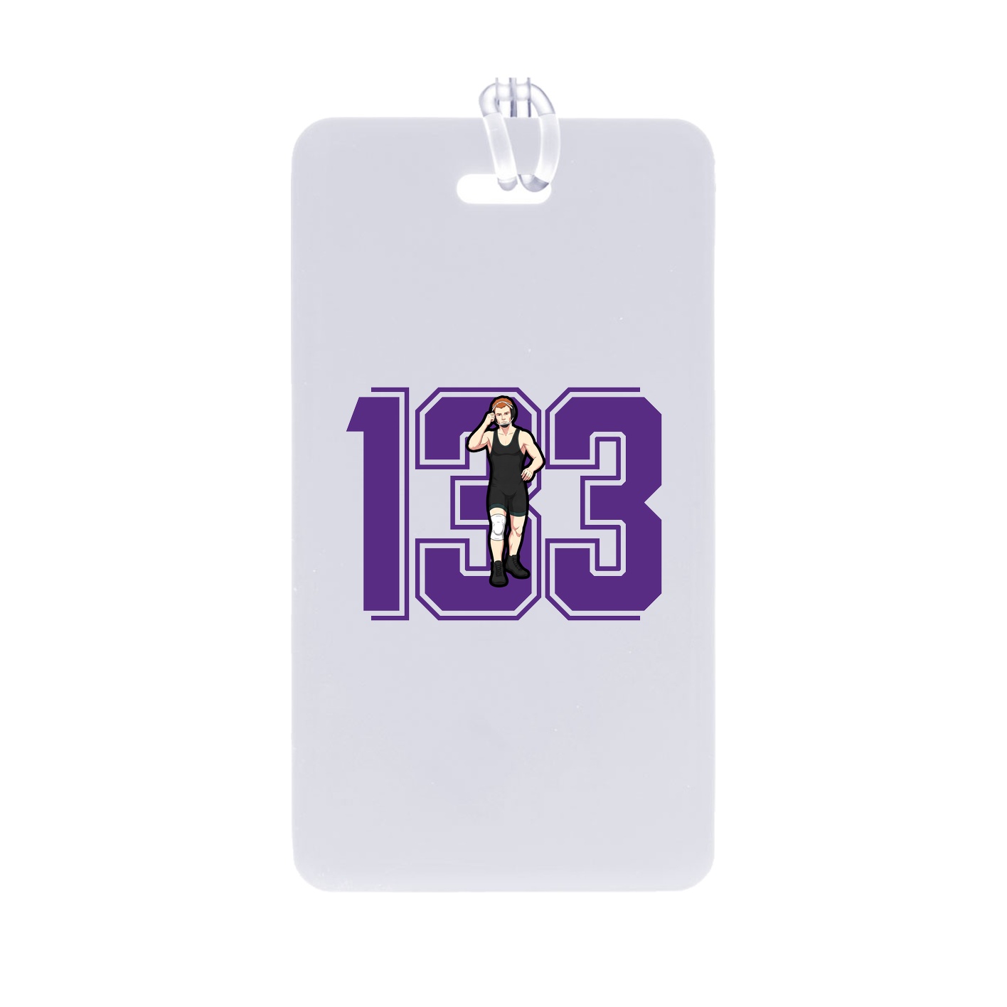 Bag Tag — Number in Classic