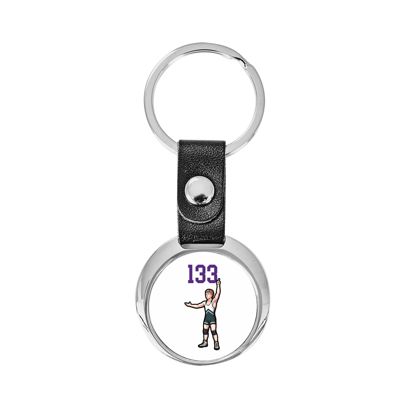 Key Chain — Number Top in Classic