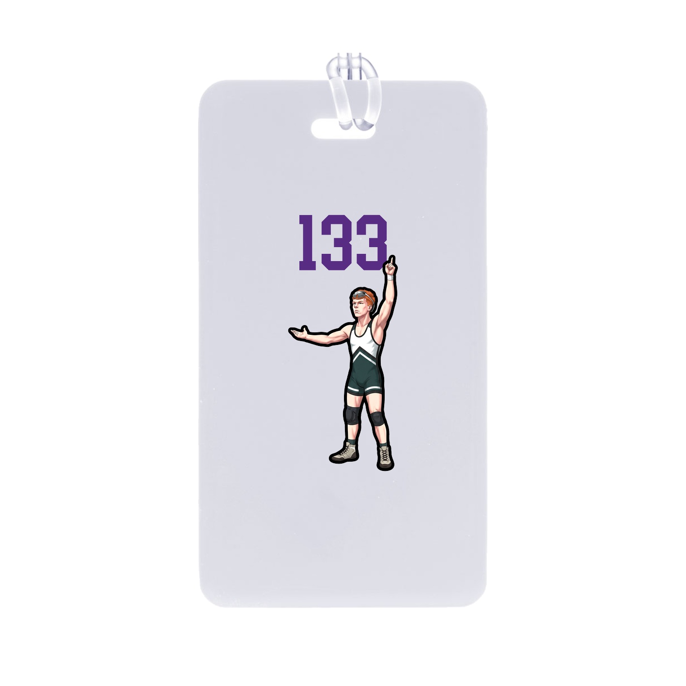 Bag Tag — Number Top in Classic