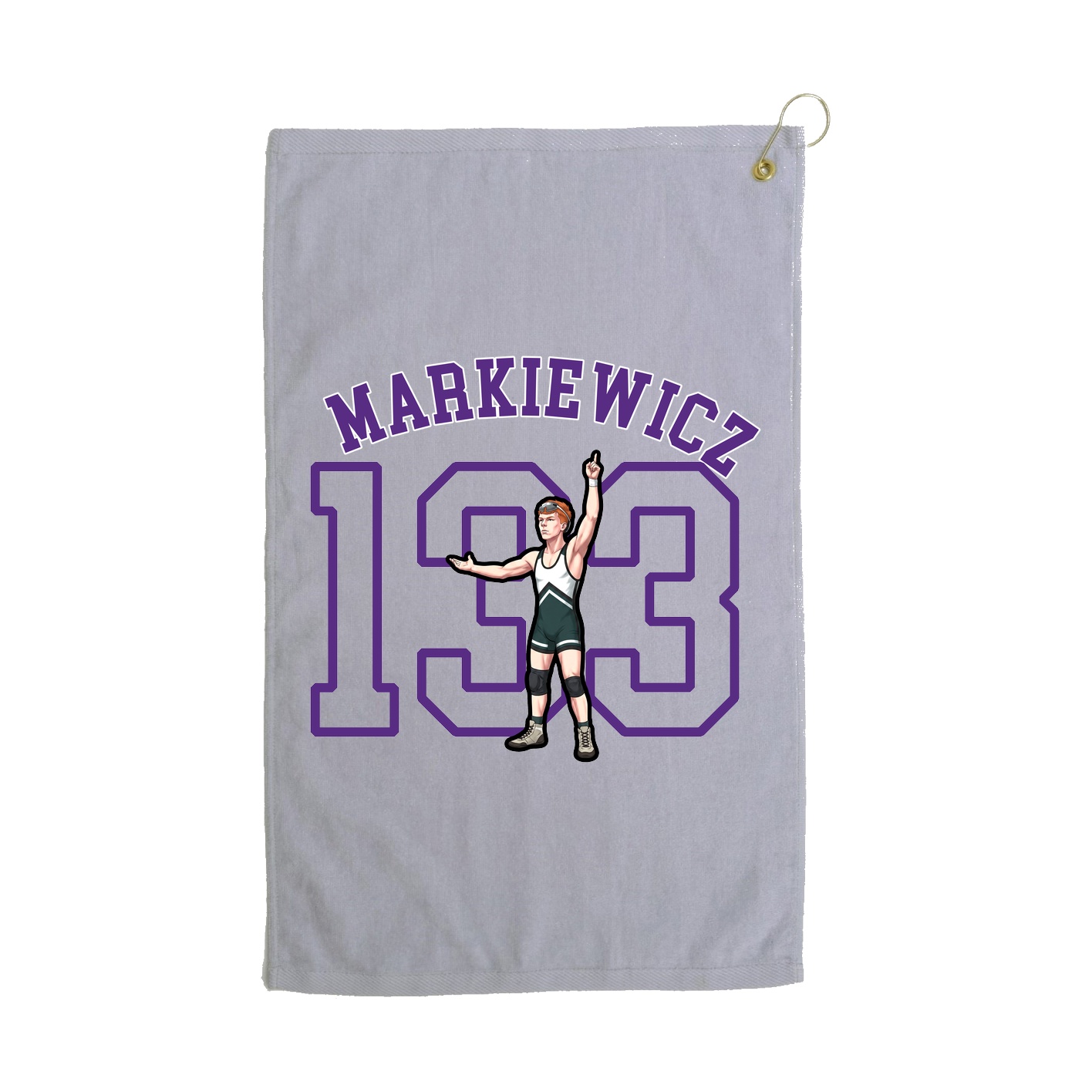 Golf Towel — Shirsey Arch in Grey