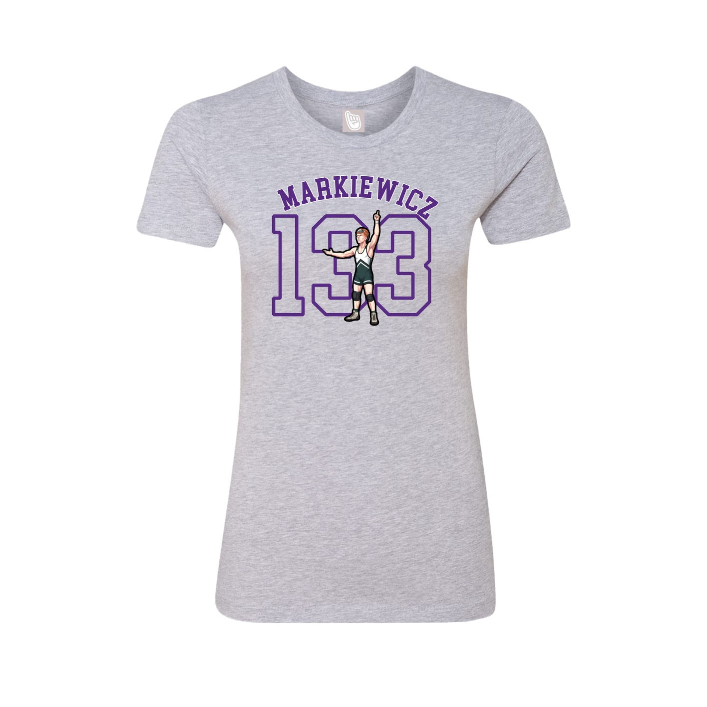 Womens Tee — Shirsey Arch in Grey