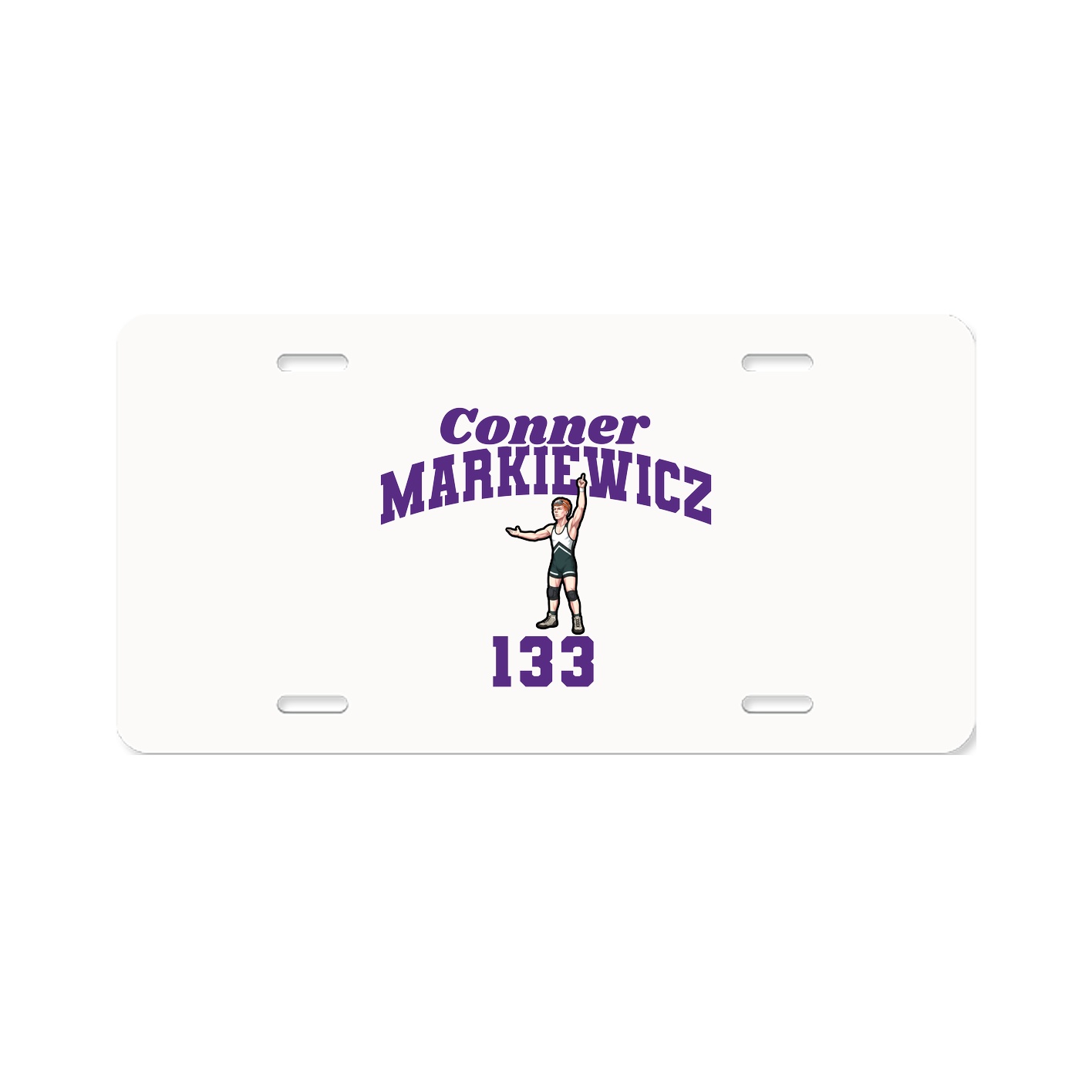 License Plate — Signature Arch in Classic
