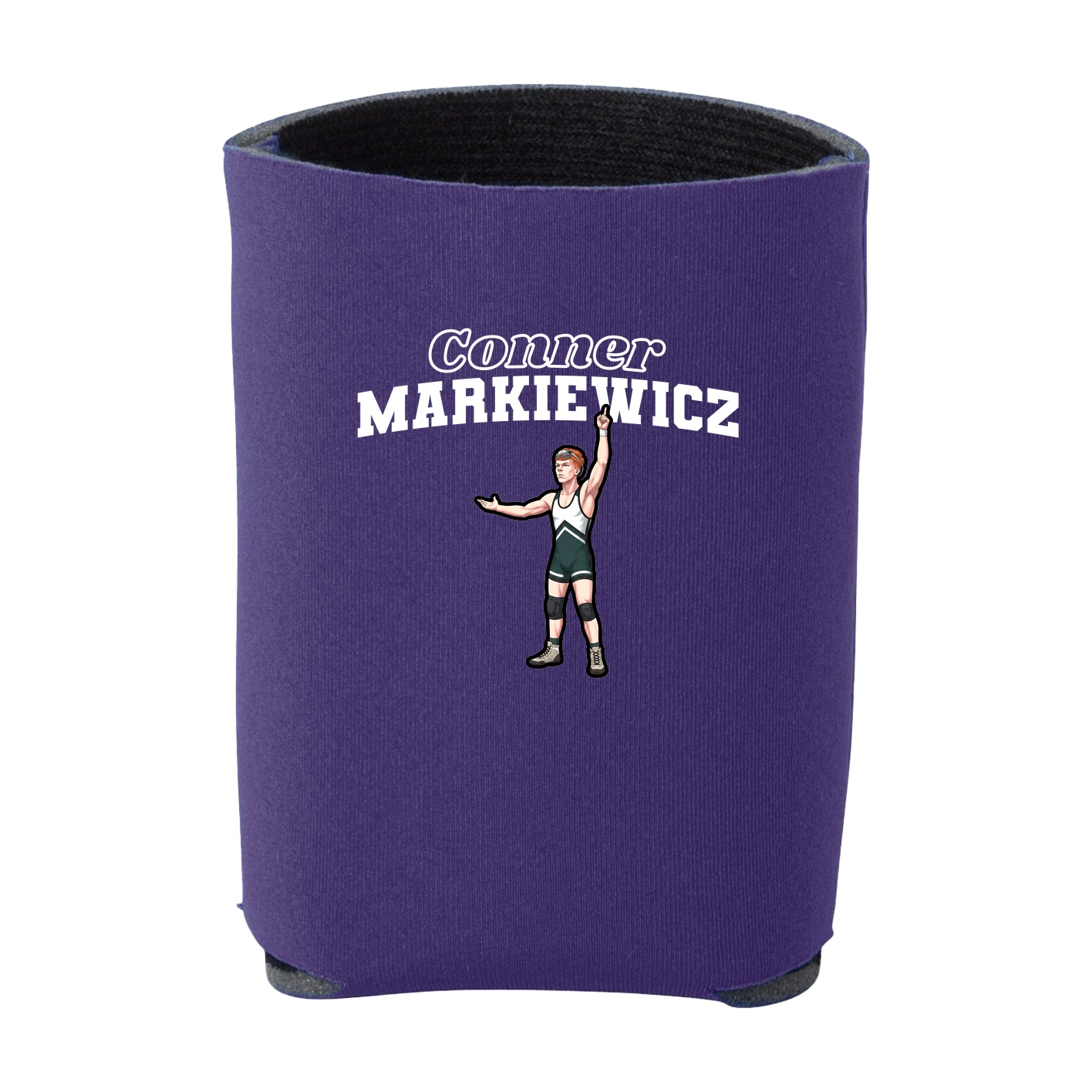 Can Holder — Name Arch in Purple