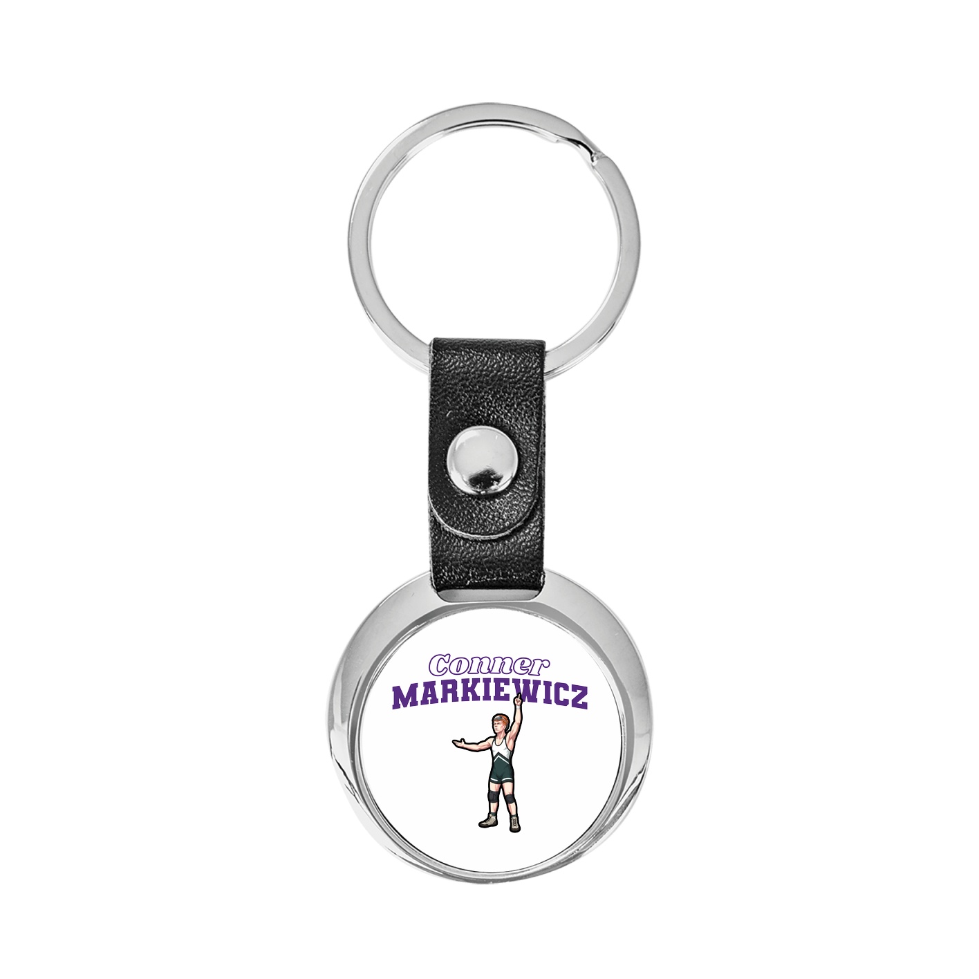 Key Chain — Name Arch in Classic
