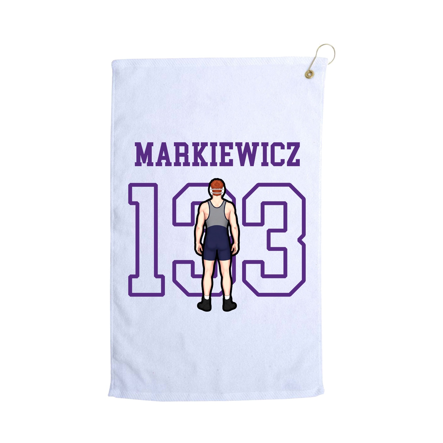 Golf Towel — Shirsey in White