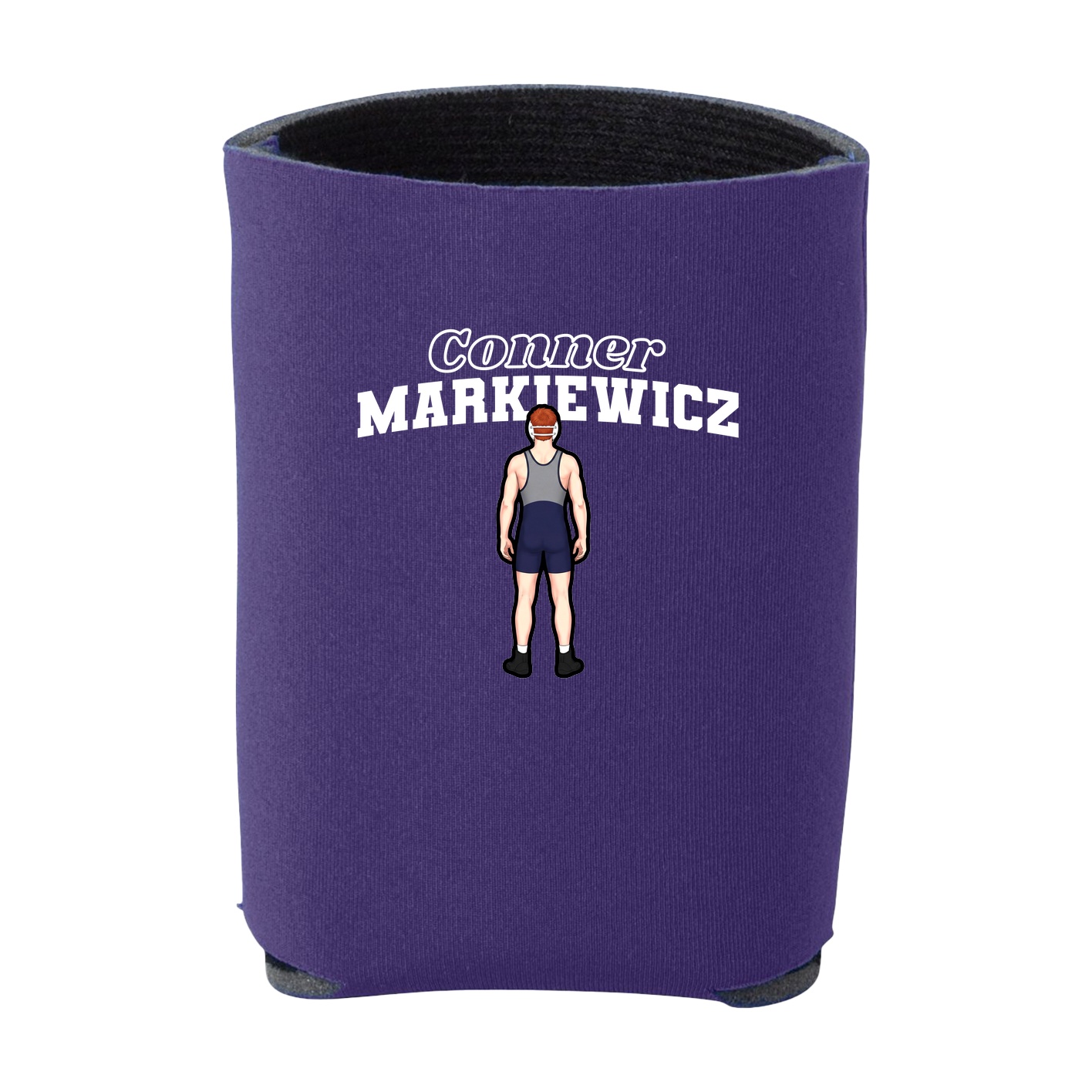 Can Holder — Name Arch in Purple
