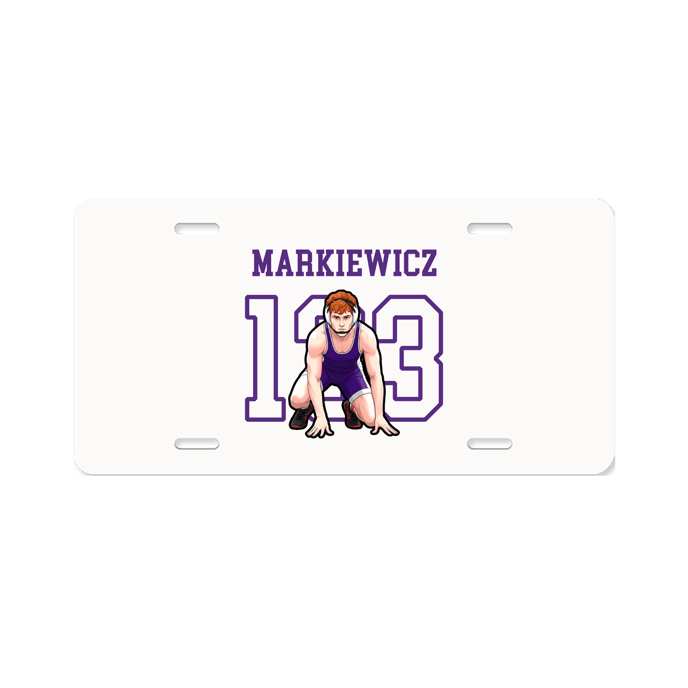 Aluminum License Plate