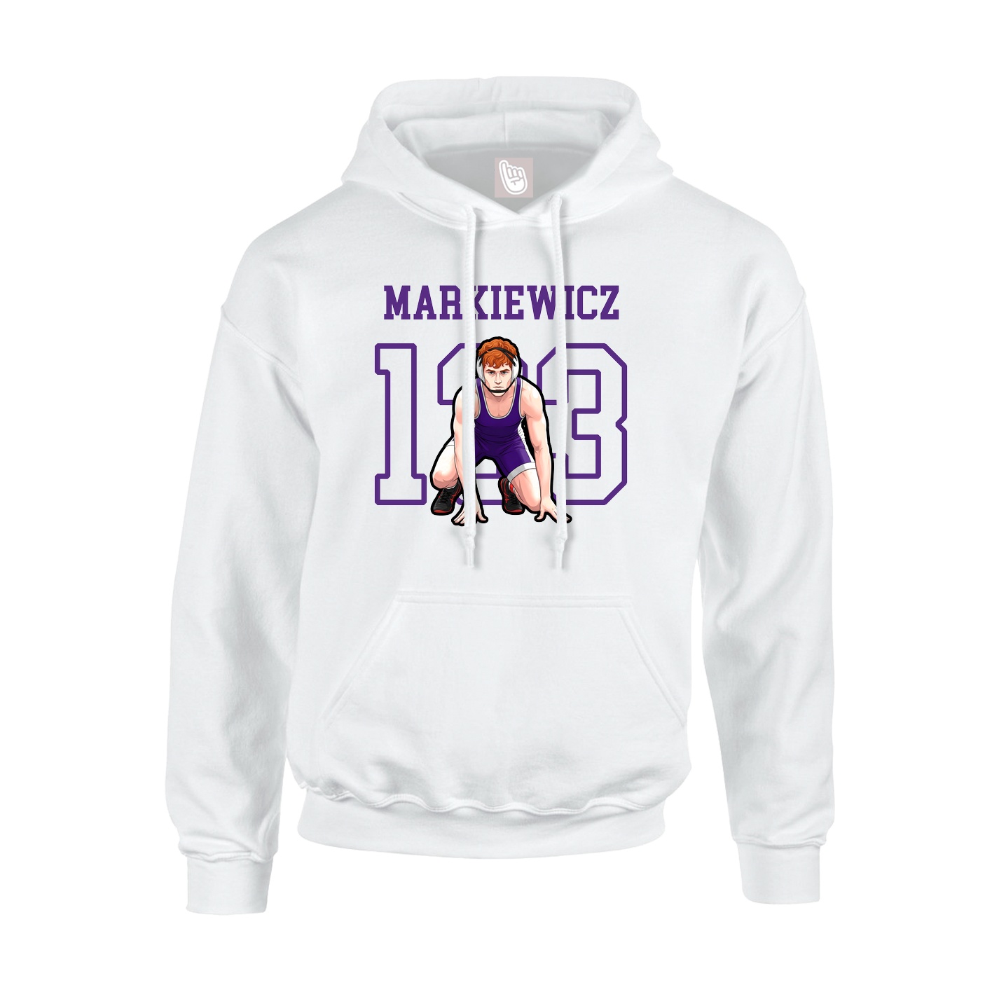 Youth Hoodie — Shirsey in White