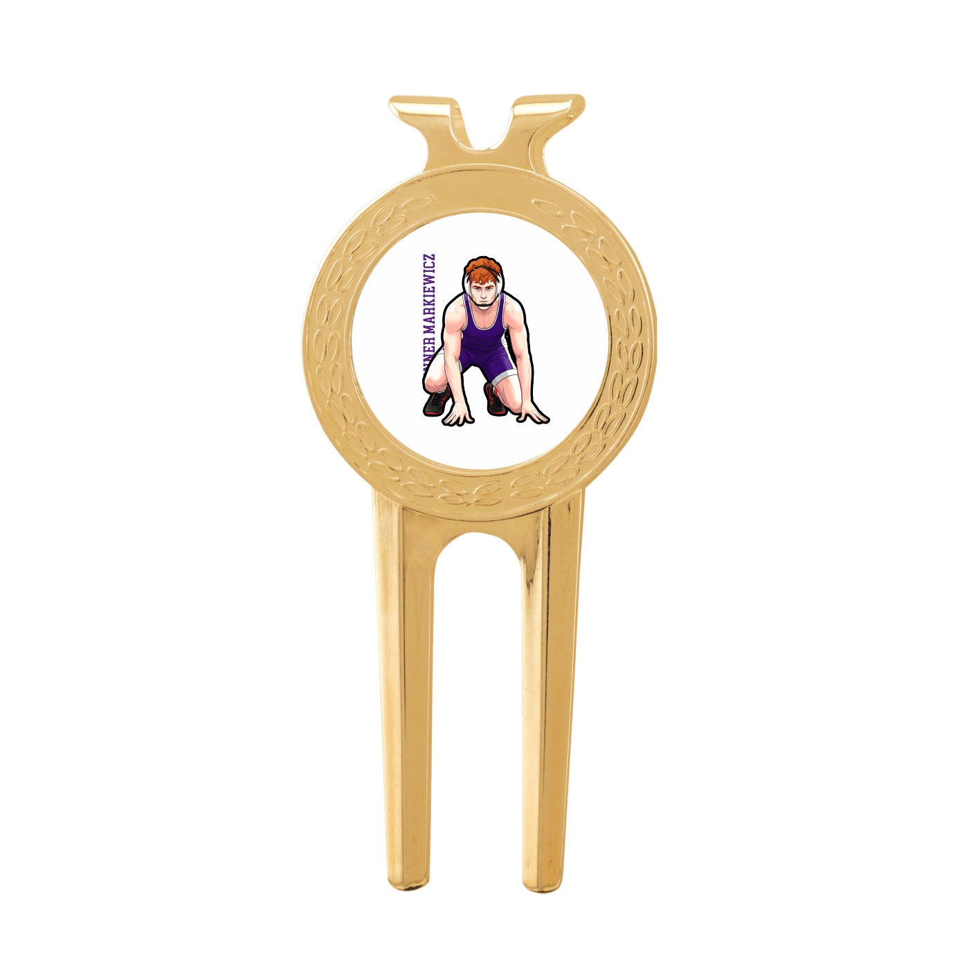 Divot Tool with Ball Marker — Name Vertical in Classic
