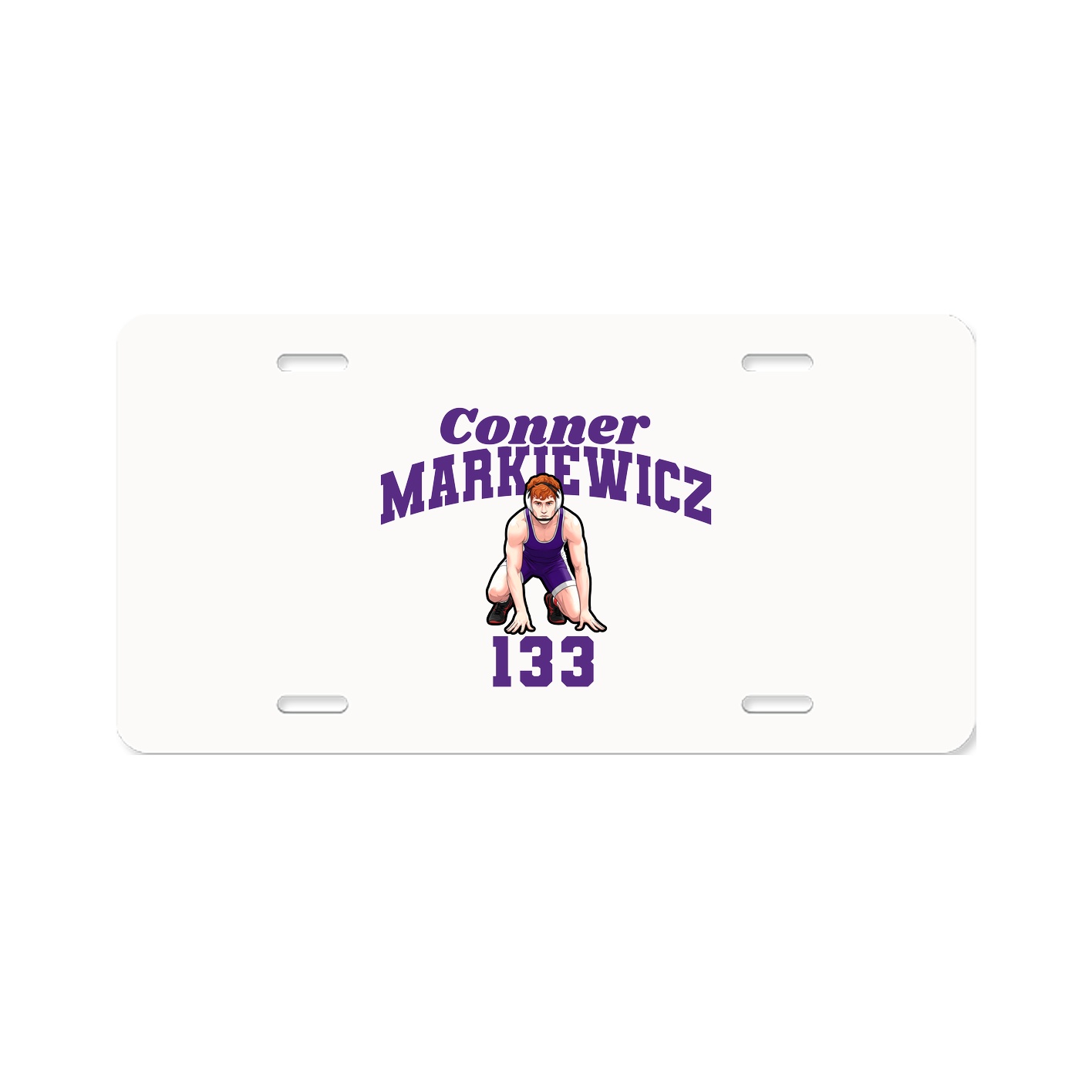 License Plate — Signature Arch in Classic