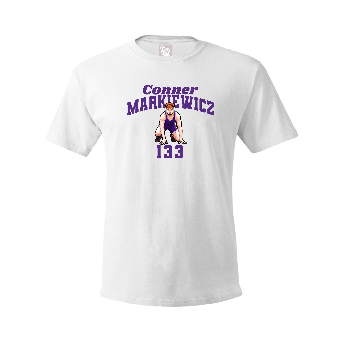 Tee — Signature Arch in White