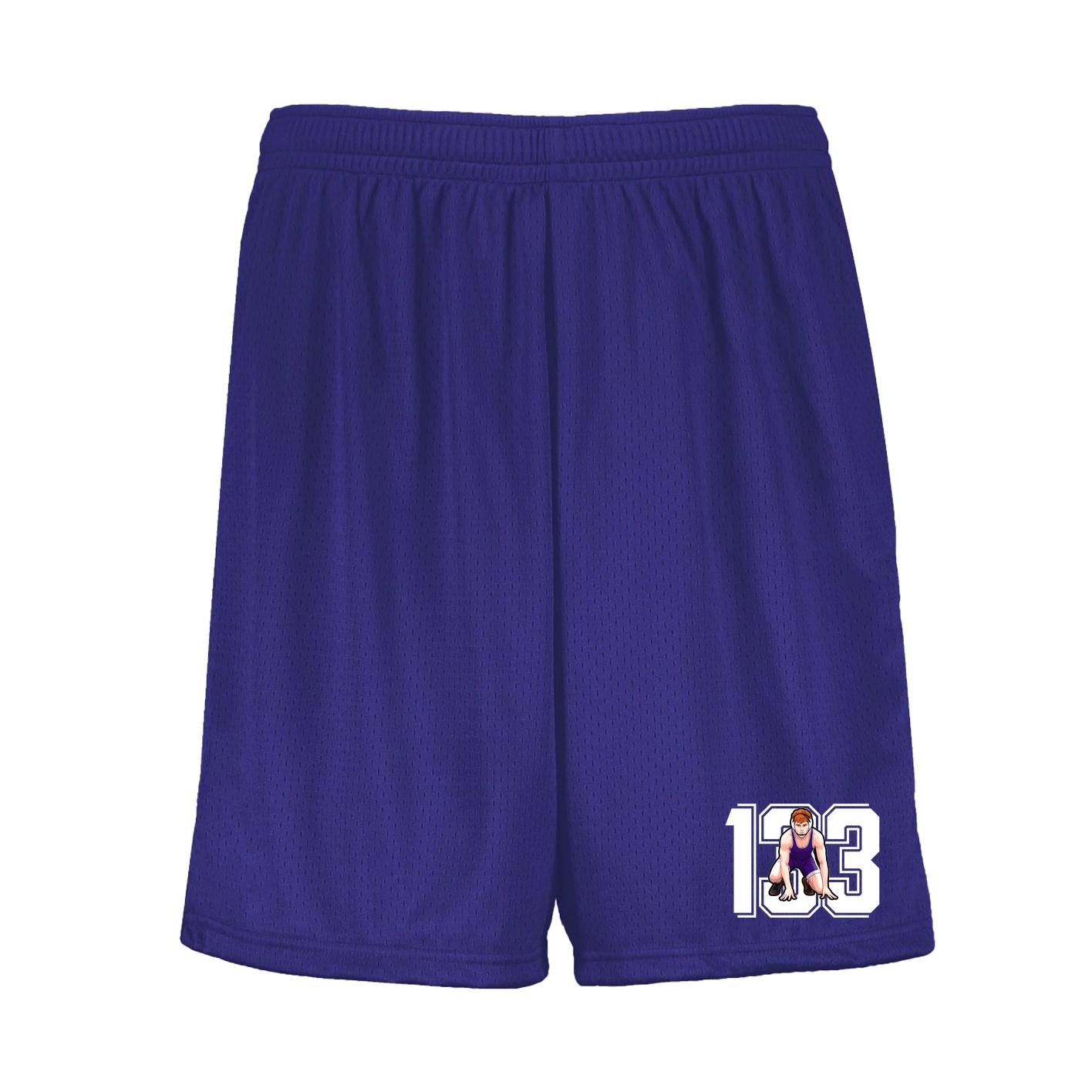 Shorts — Number in Purple