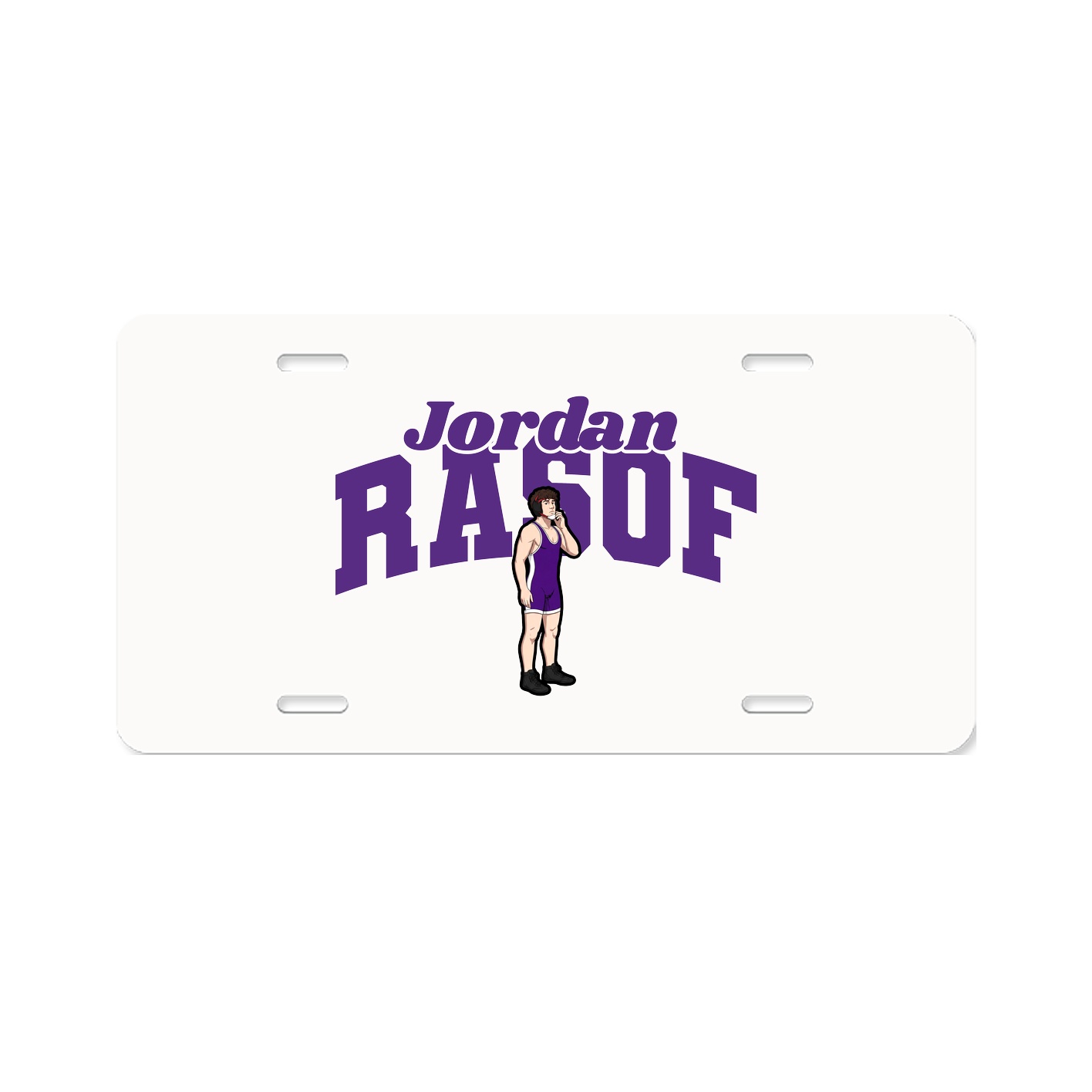 License Plate — Signature Arch in Classic