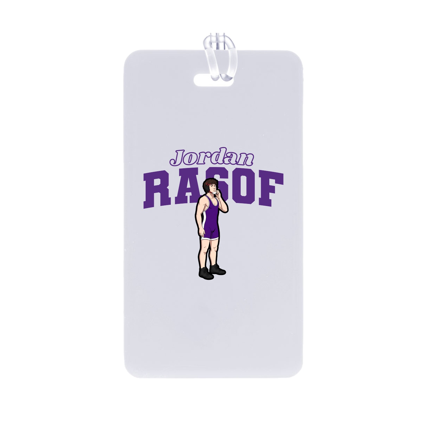 Bag Tag — Name Arch in Classic