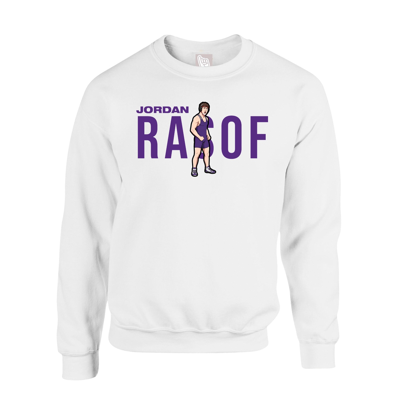 Fleece Crew — Player Name in White