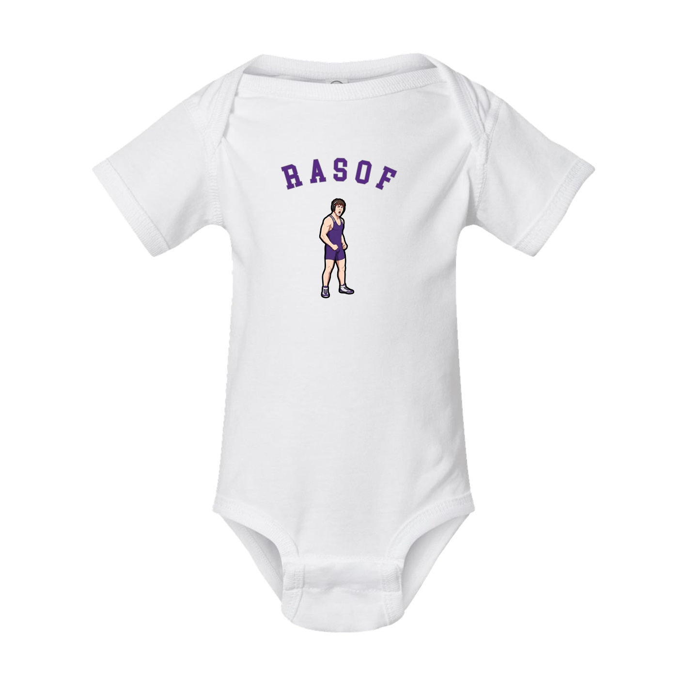 Baby Onesie — Shirsey Arch in White