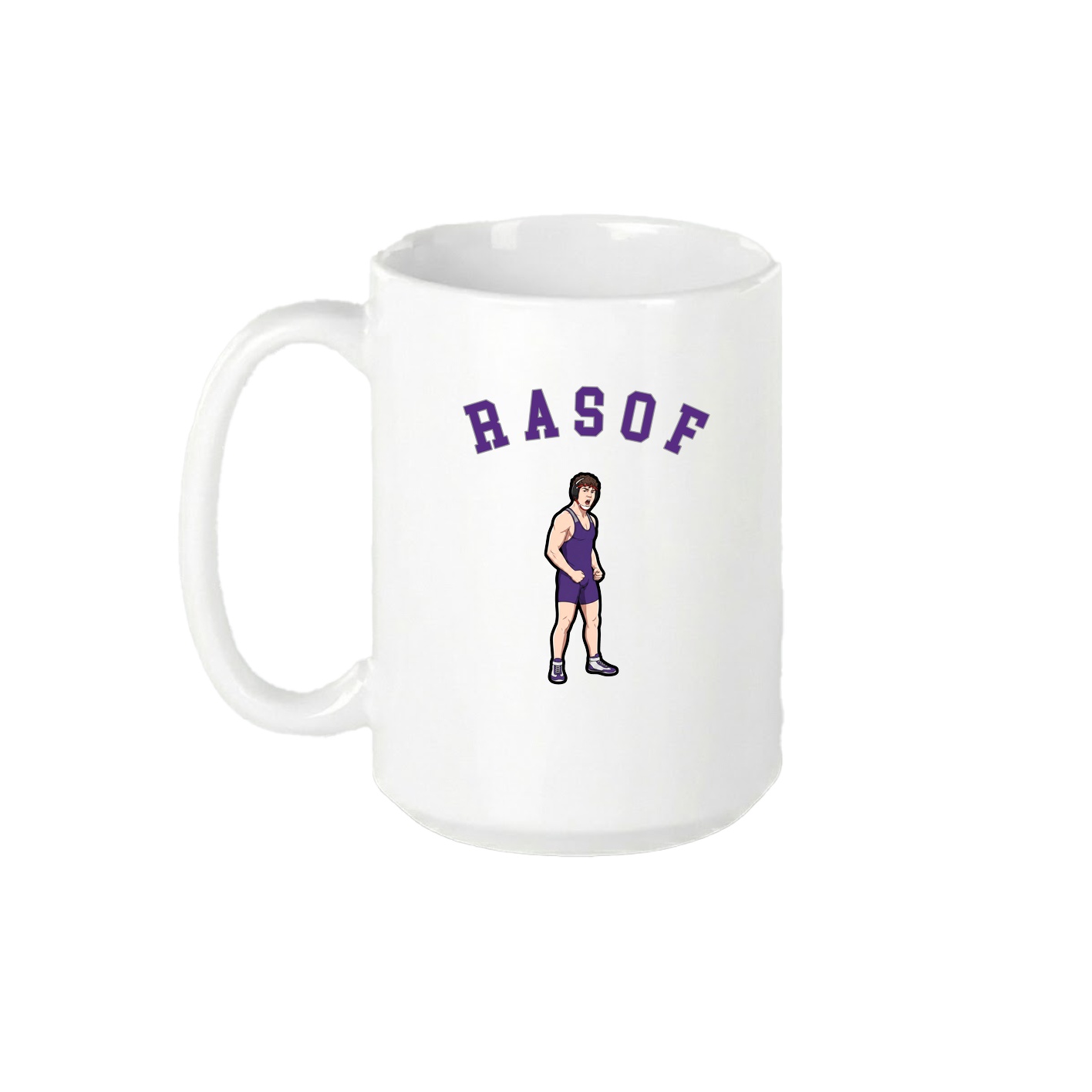 15oz Coffee Mug — Shirsey Arch in White
