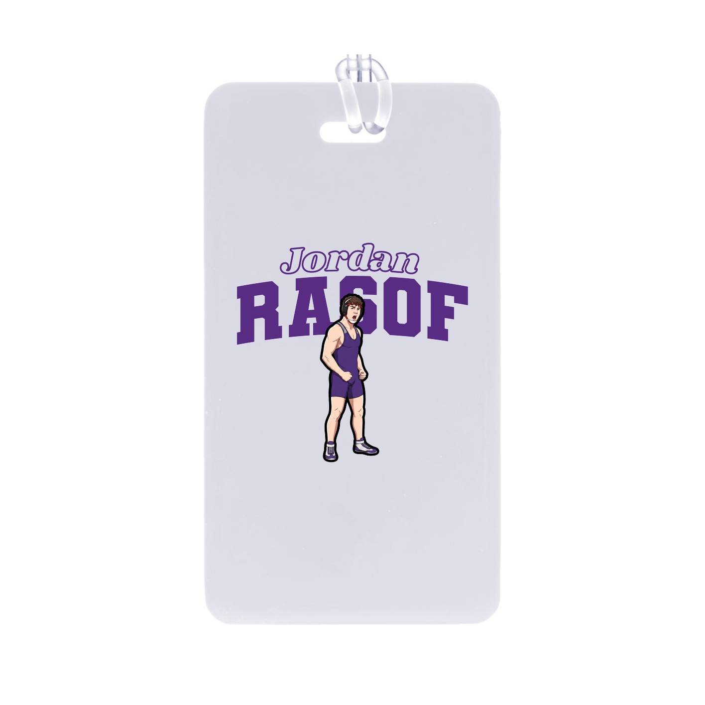 Bag Tag — Name Arch in Classic