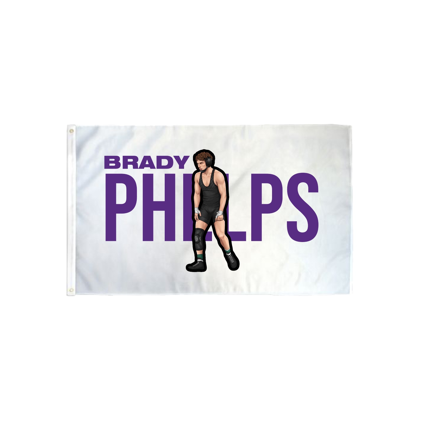 3x5 Flag — Player Name in Classic