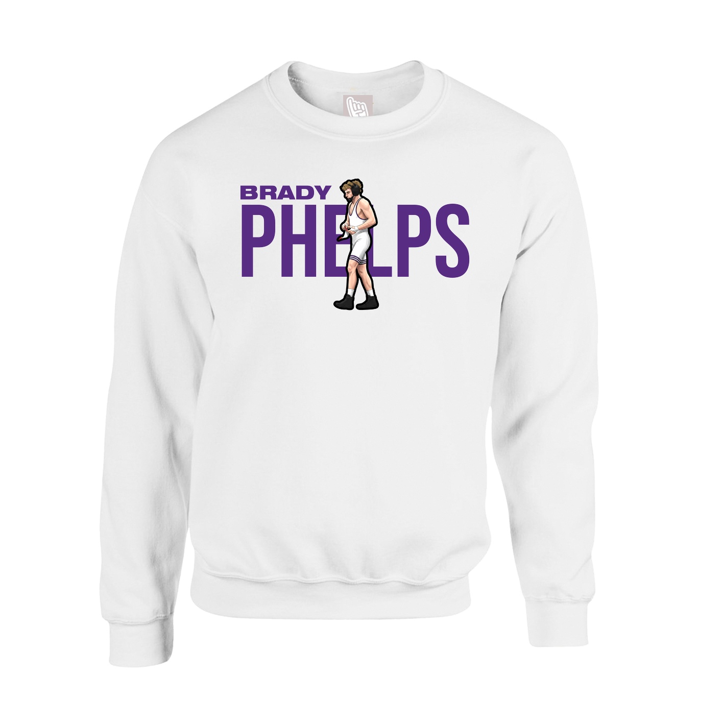 Fleece Crew — Player Name in White